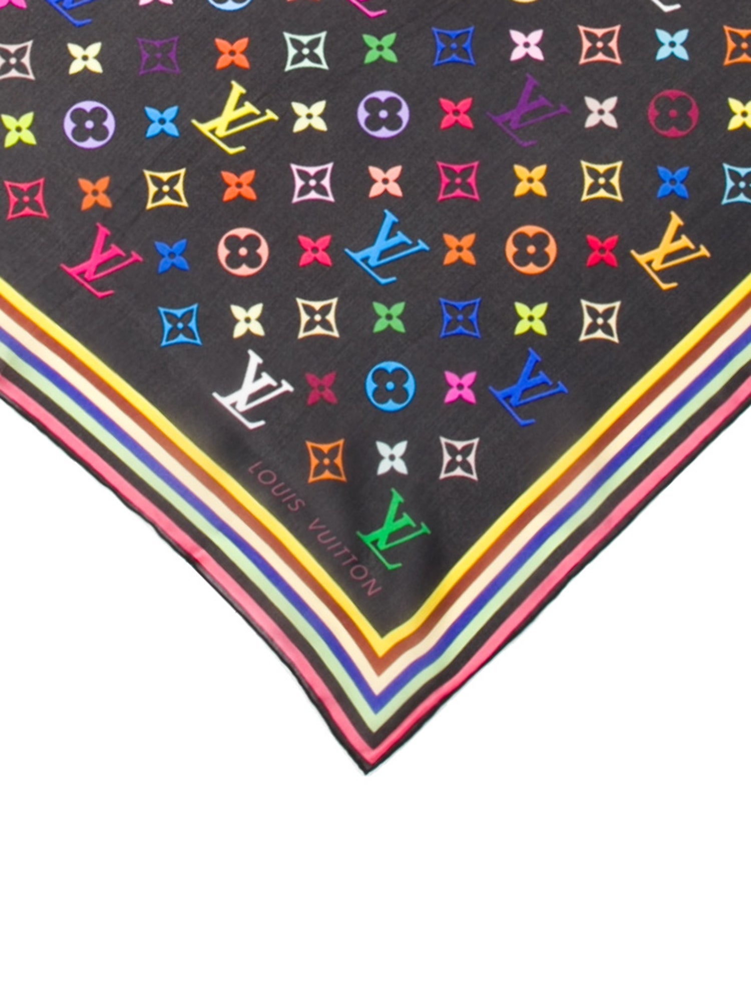 Louis Vuitton x Takashi Murakami Vintage Scarf