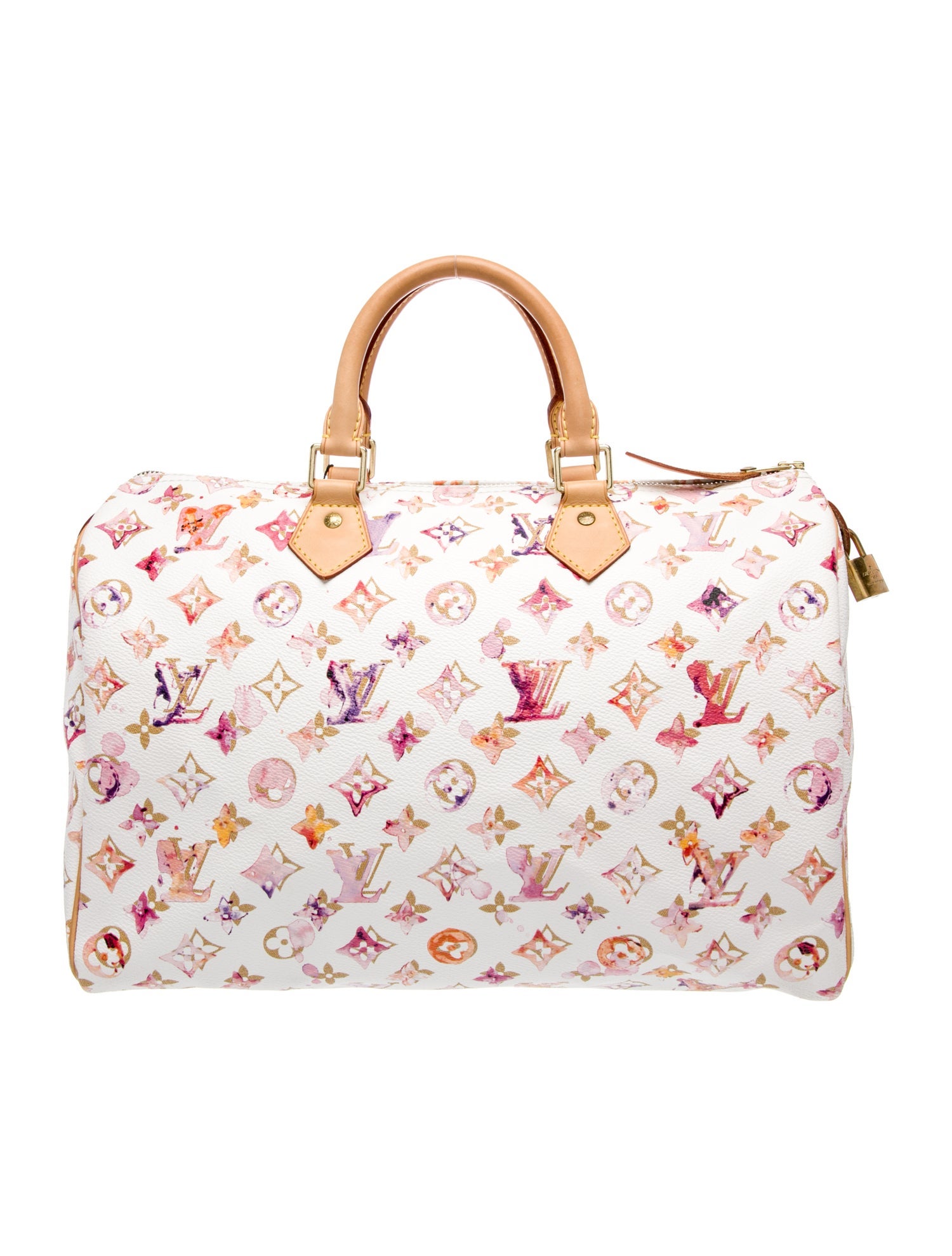Louis Vuitton Aquarelle Monogram Speedy 35