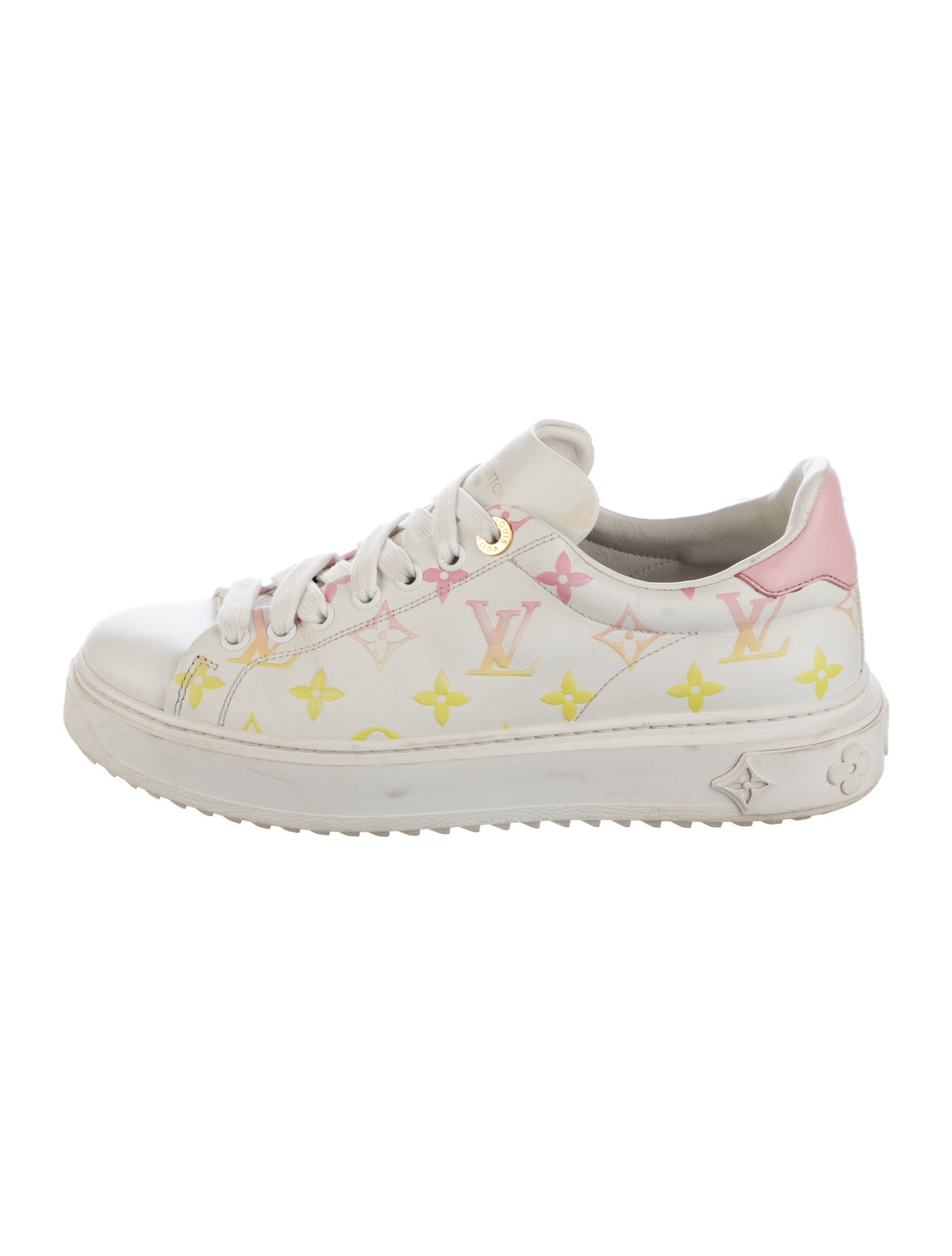 Louis Vuitton Monogram By The Pool Leather Sneakers