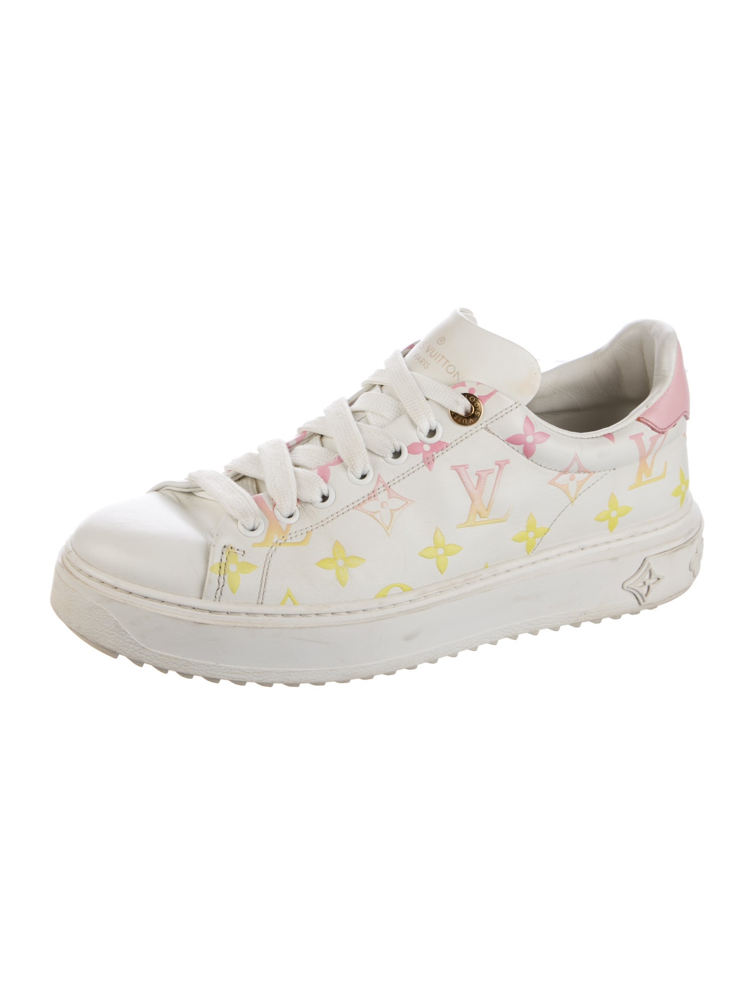 Louis Vuitton Monogram By The Pool Leather Sneakers