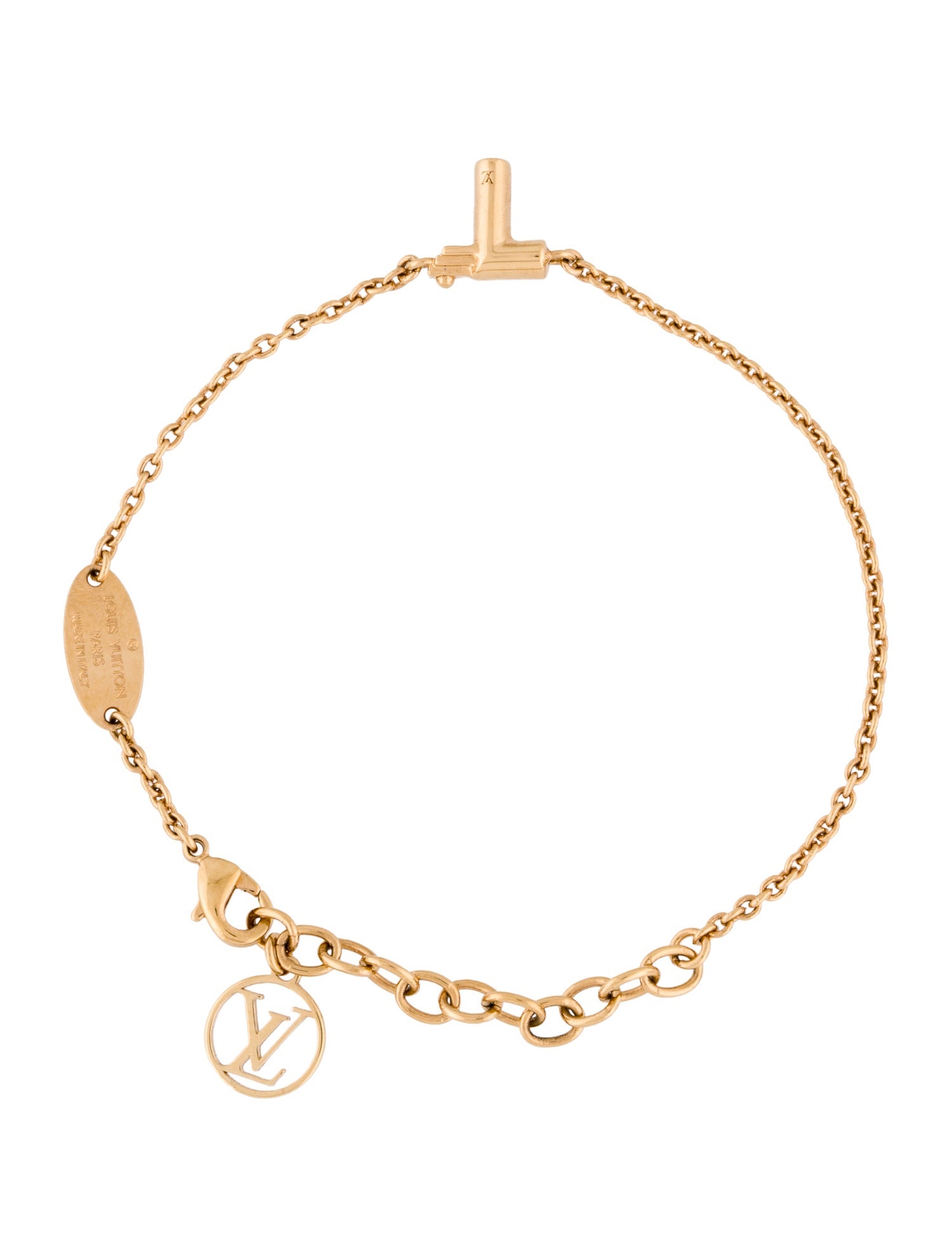 Louis Vuitton 'LV & Me' Letter T Bracelet