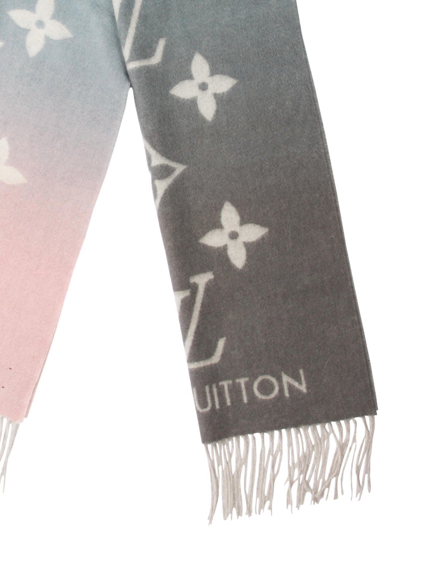 Louis Vuitton Cashmere LV Monogram Scarf