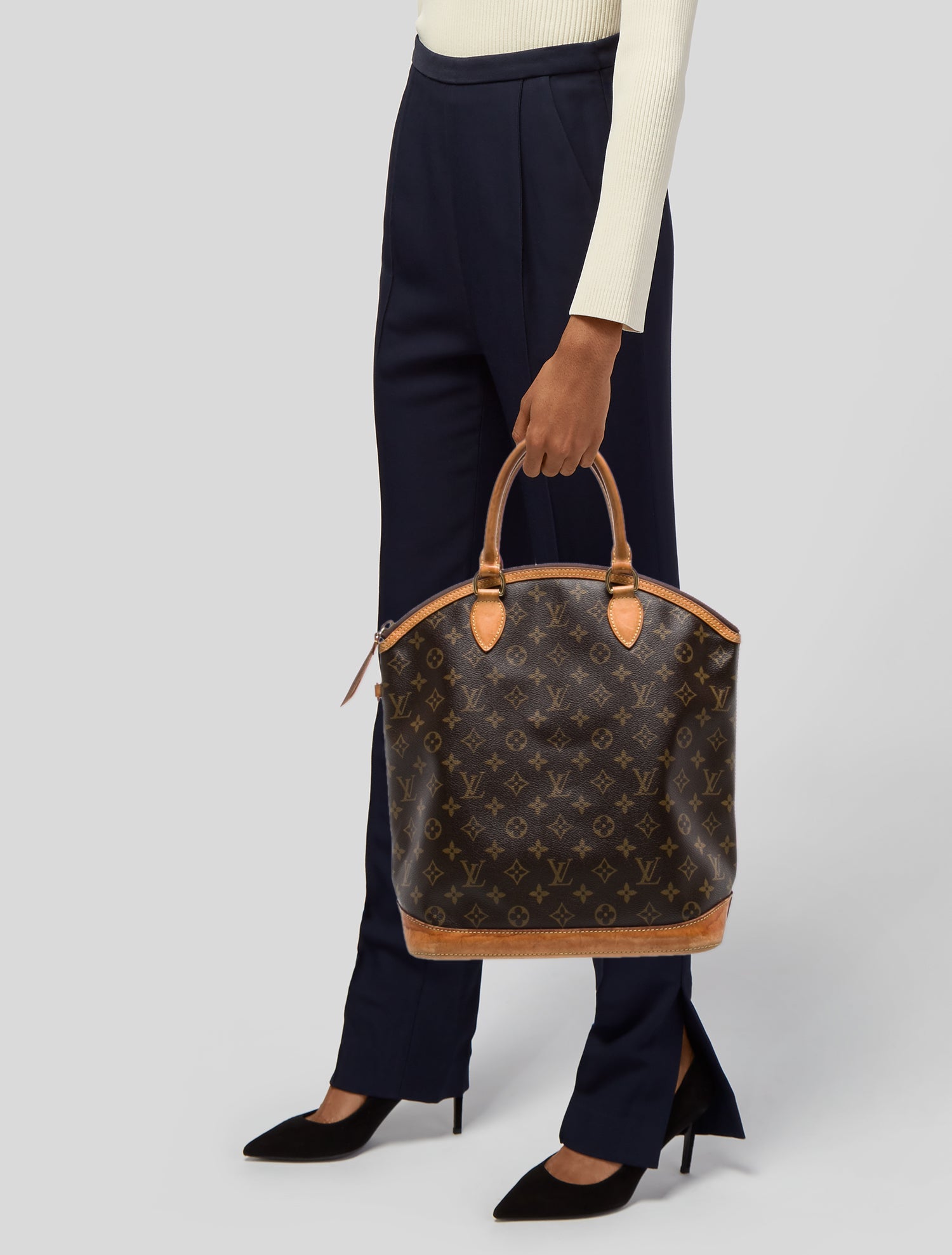 Louis Vuitton LV Monogram Lockit Vertical