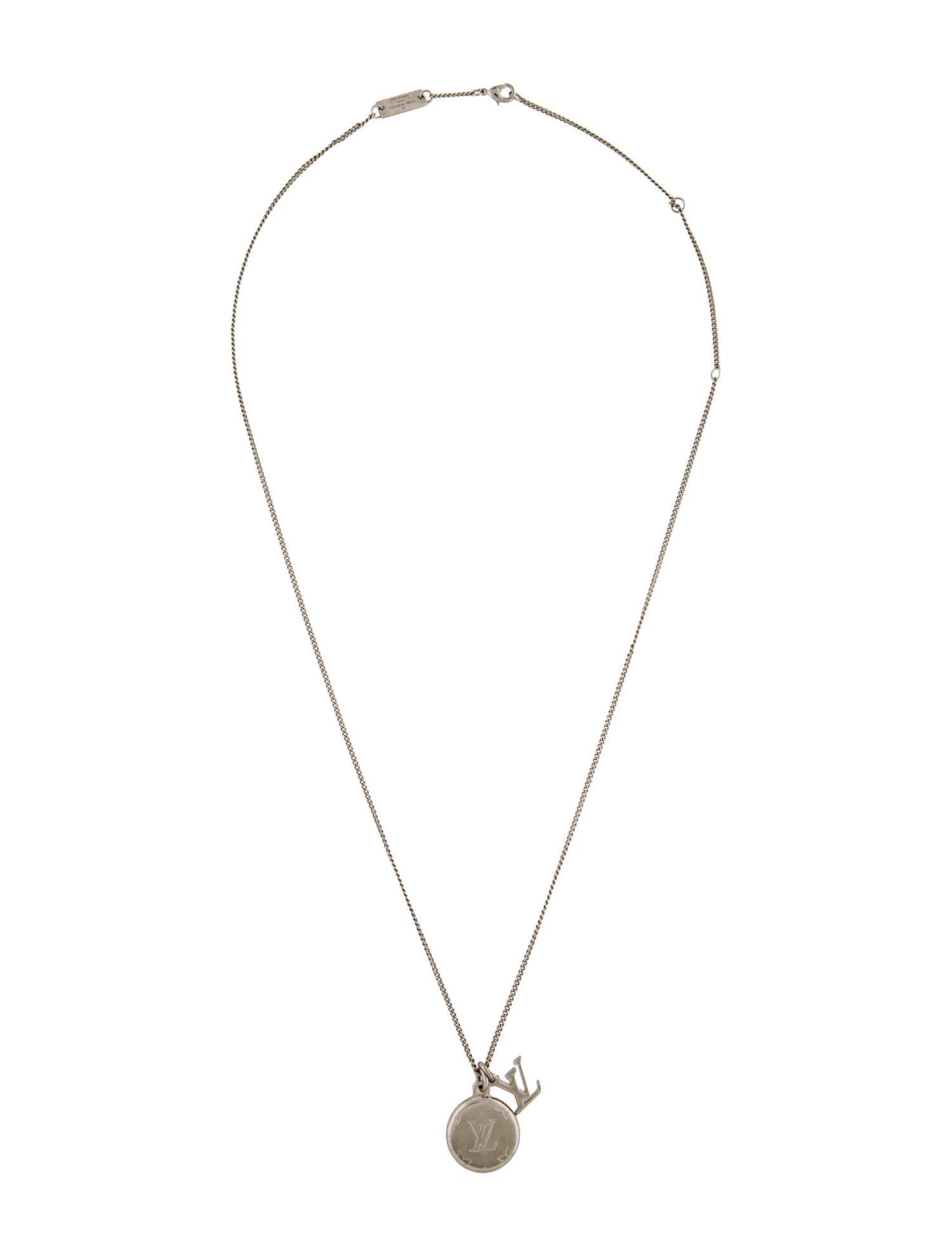 Louis Vuitton Monogram Charms Pendant Necklace