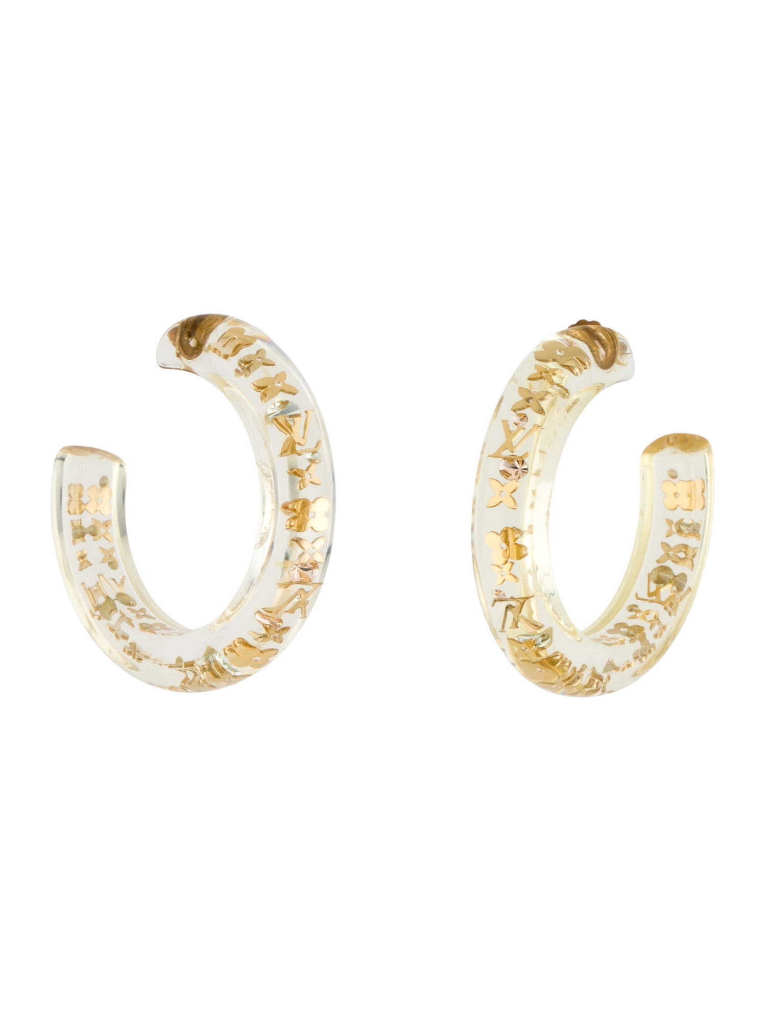 Louis Vuitton Inclusion Hoop Earrings