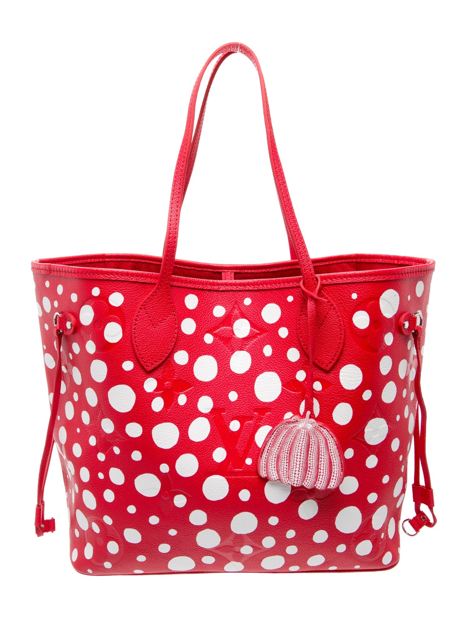 Louis Vuitton Monogram Pumpkin Dots Neverfull w/Pouch MM 2023