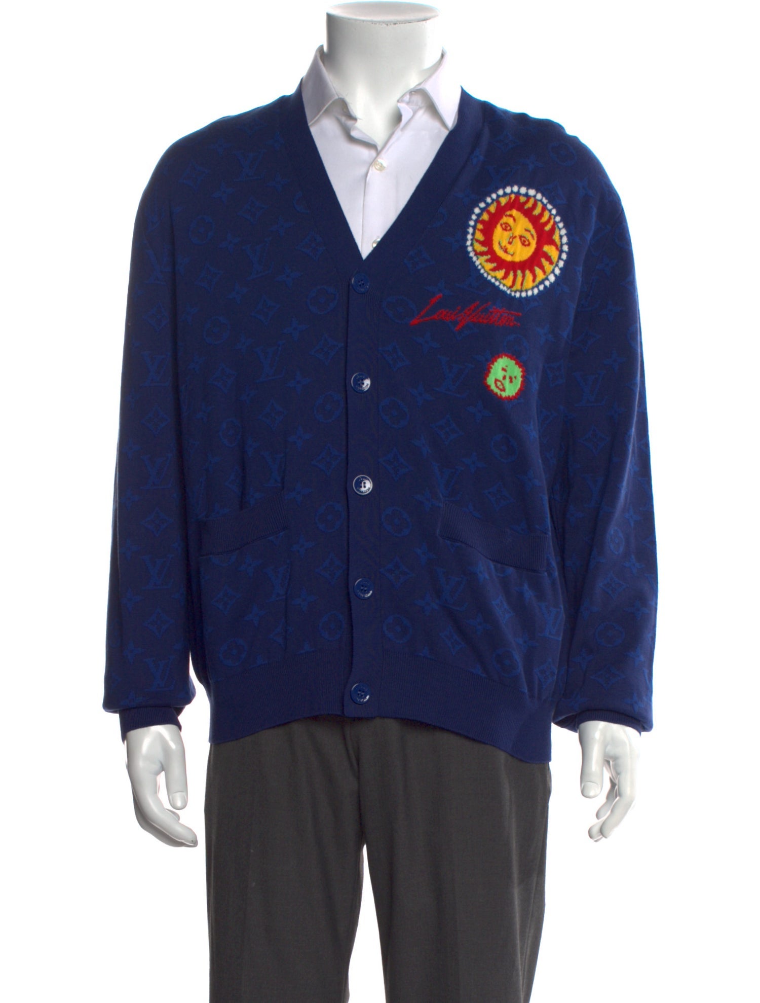 Louis Vuitton 2023 LV Monogram Cardigan w/ Tags