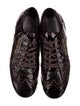 Louis Vuitton Patent Leather Lasercut Accents Oxfords