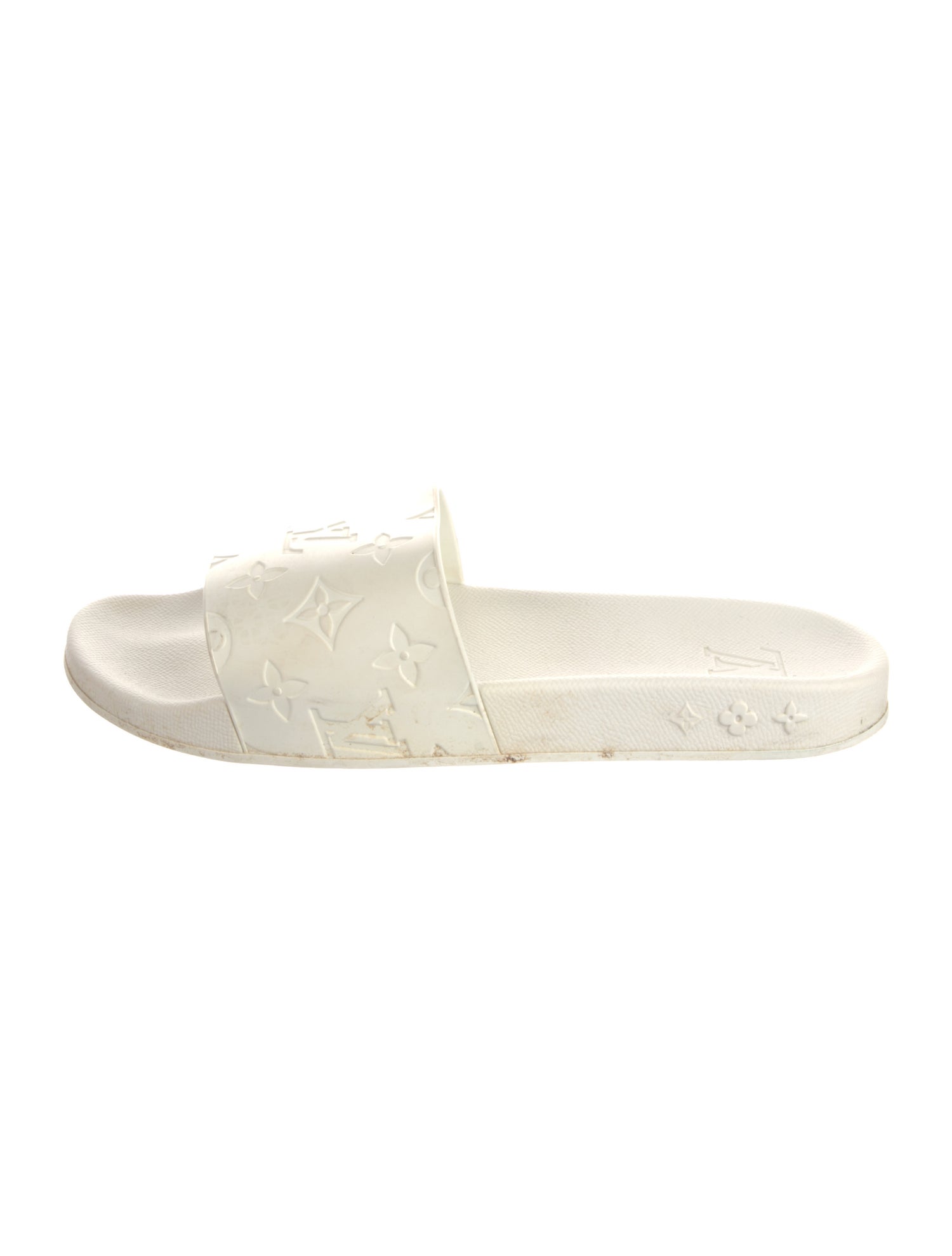 Louis Vuitton LV Monogram Rubber Slides