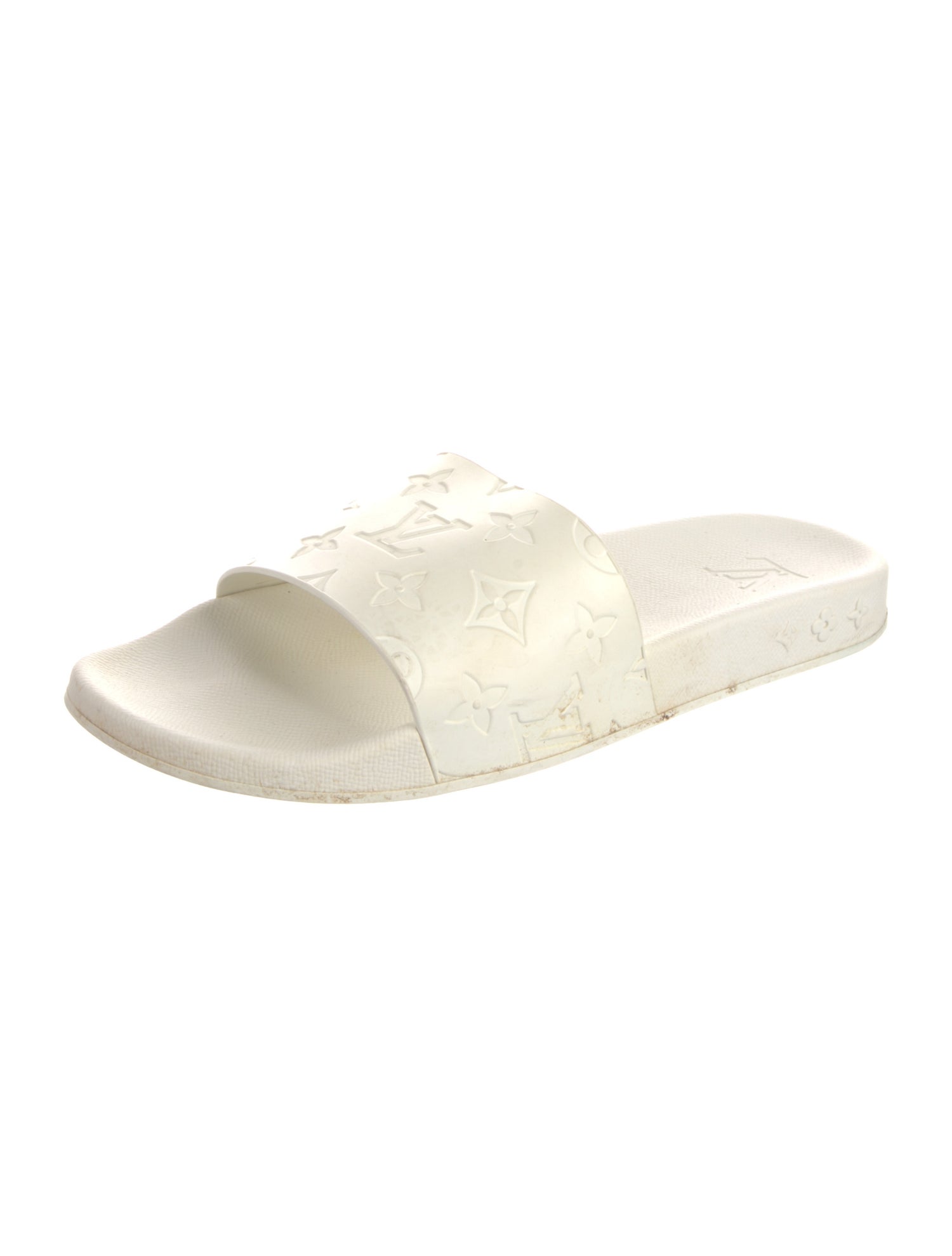 Louis Vuitton LV Monogram Rubber Slides