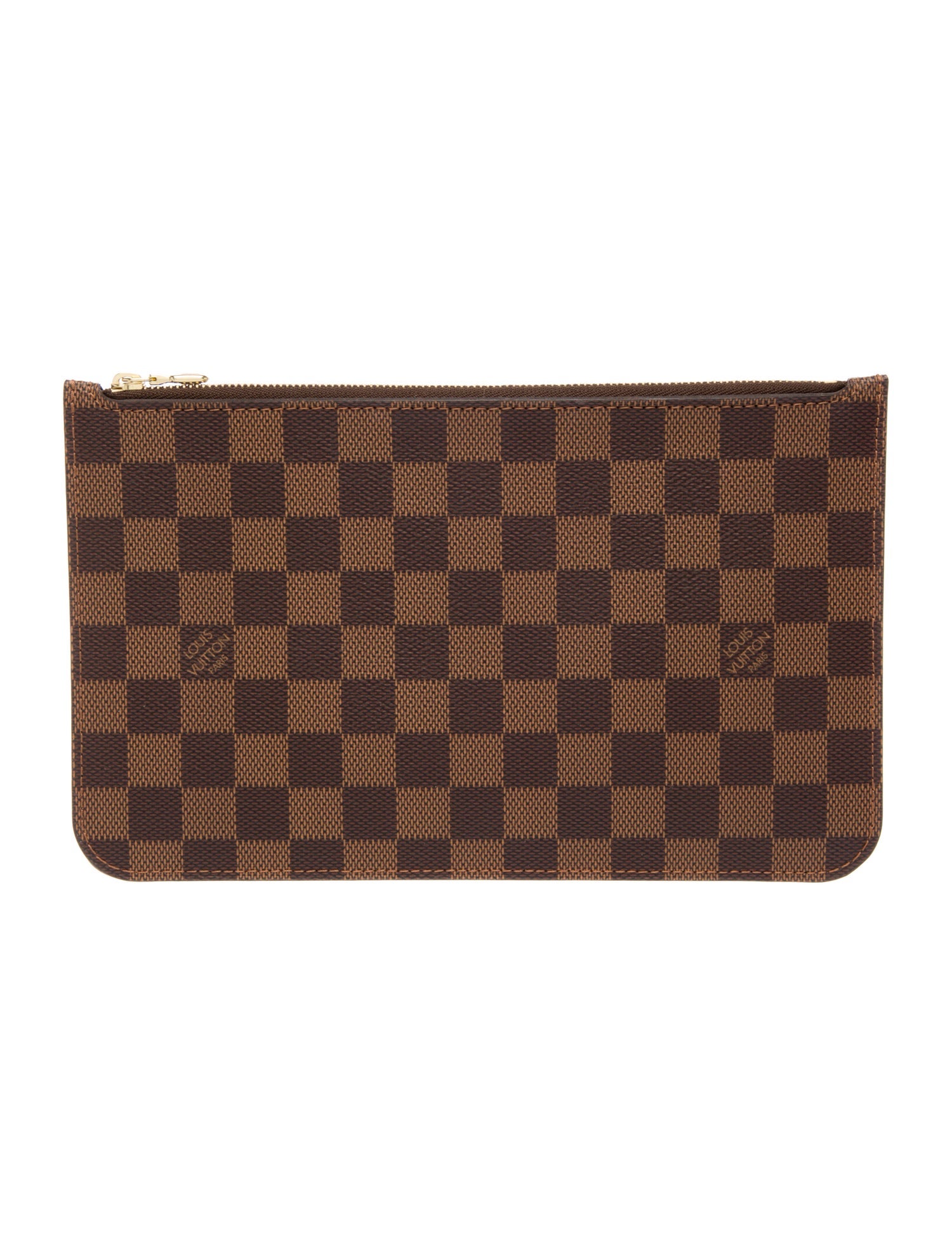 Louis Vuitton Damier Ebene Neverfull Pouch