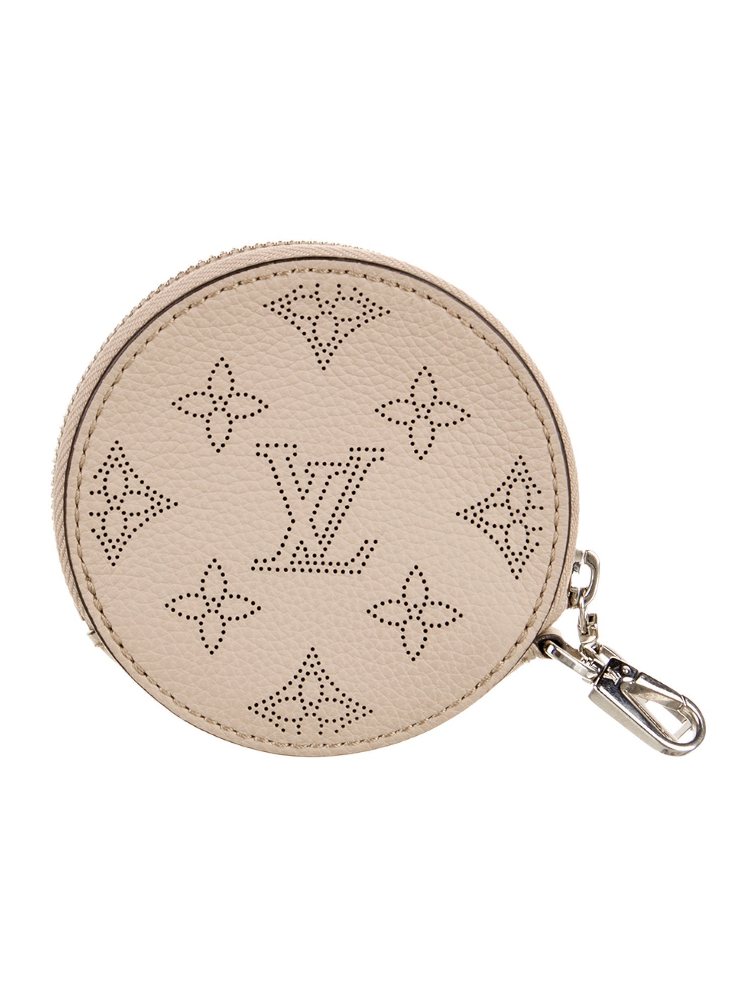 Louis Vuitton Monogram Mahina Round Coin Purse