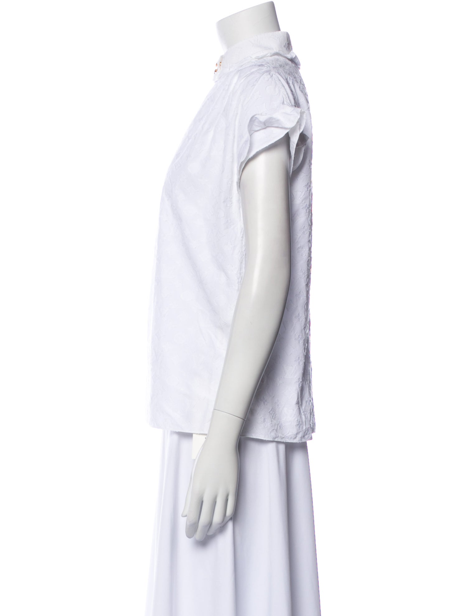 Louis Vuitton 2019 Mock Neck Polo