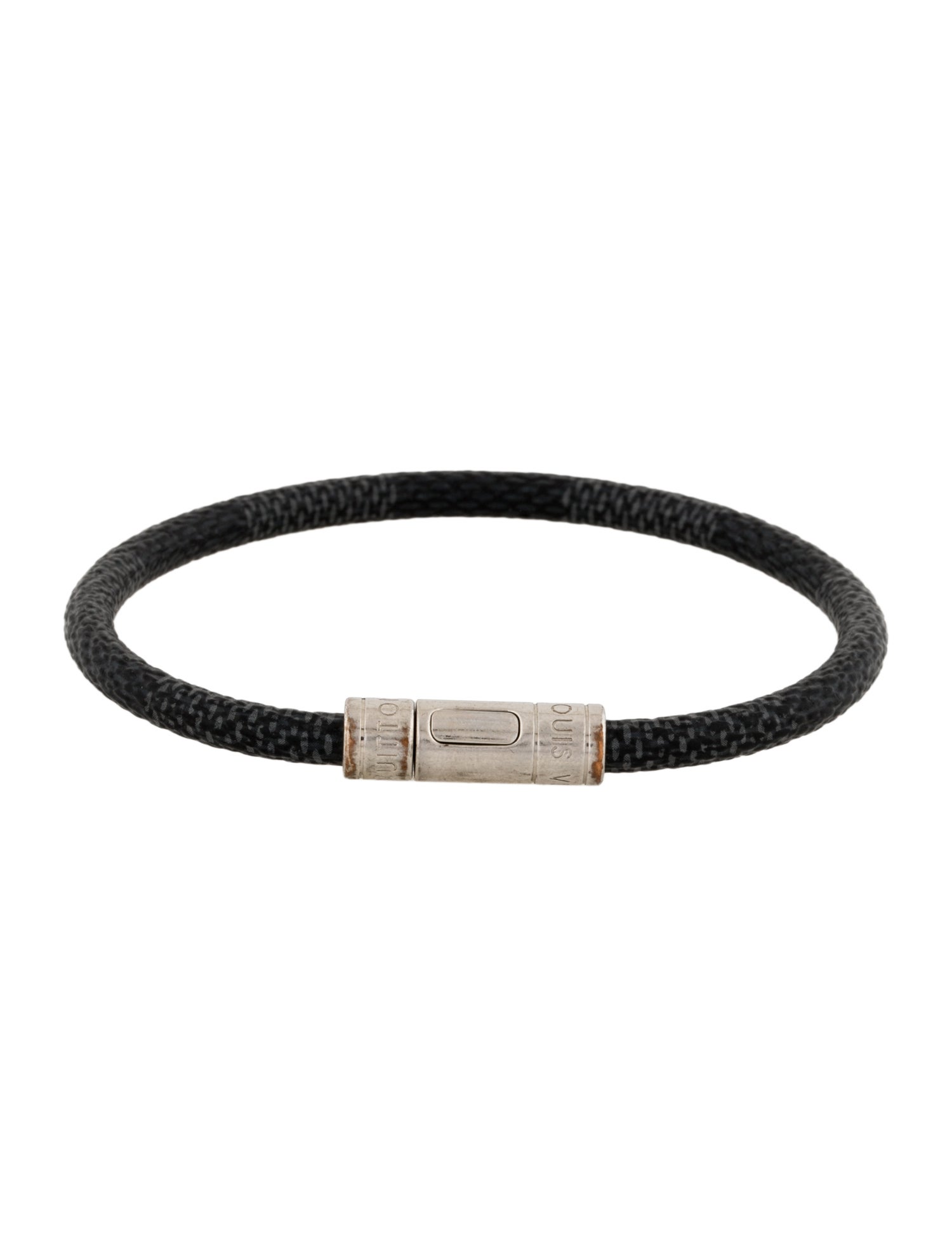 Louis Vuitton Damier Keep It Bangle Bracelet
