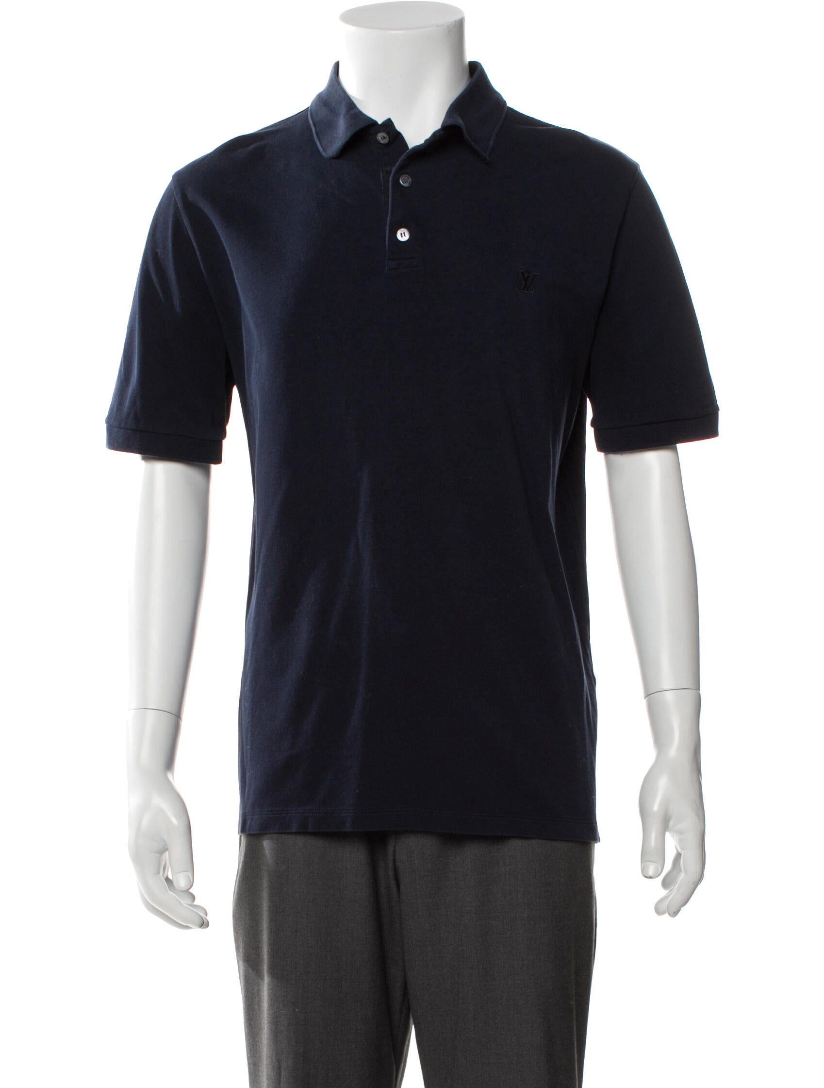 Louis Vuitton Collar Short Sleeve Polo Shirt