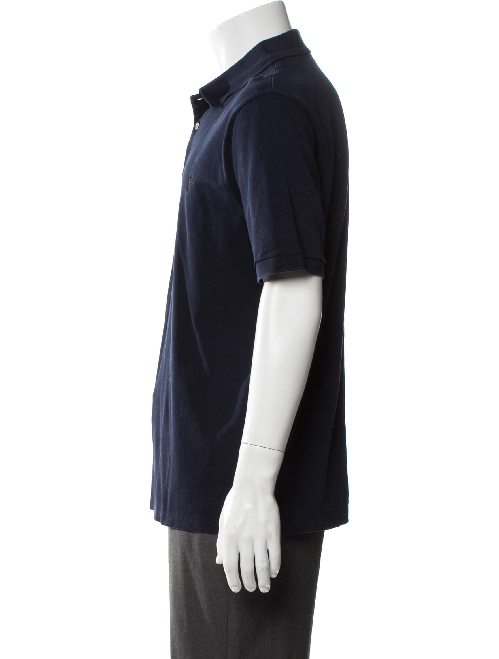 Louis Vuitton Collar Short Sleeve Polo Shirt