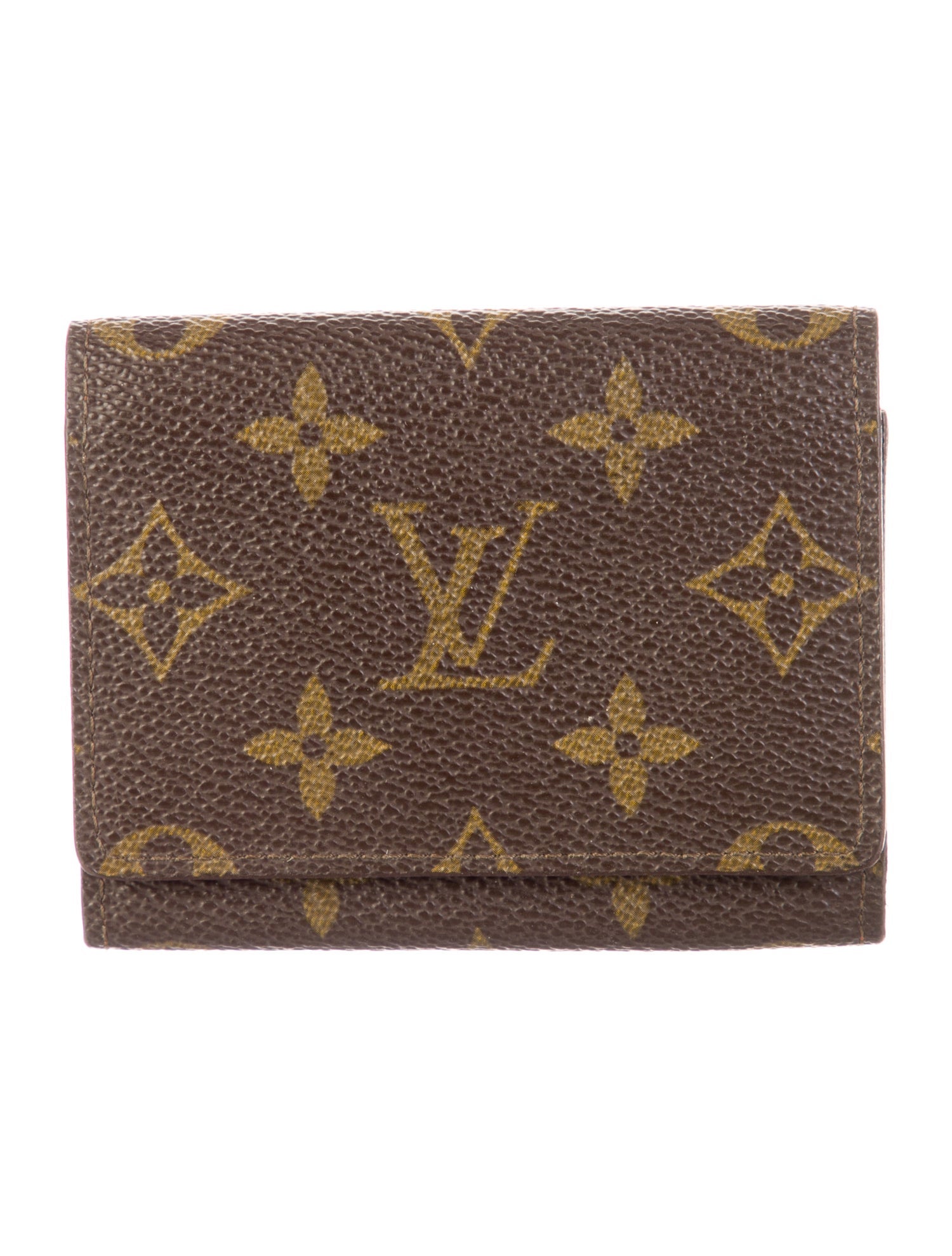 Louis Vuitton LV Monogram Coated Canvas Card Holder