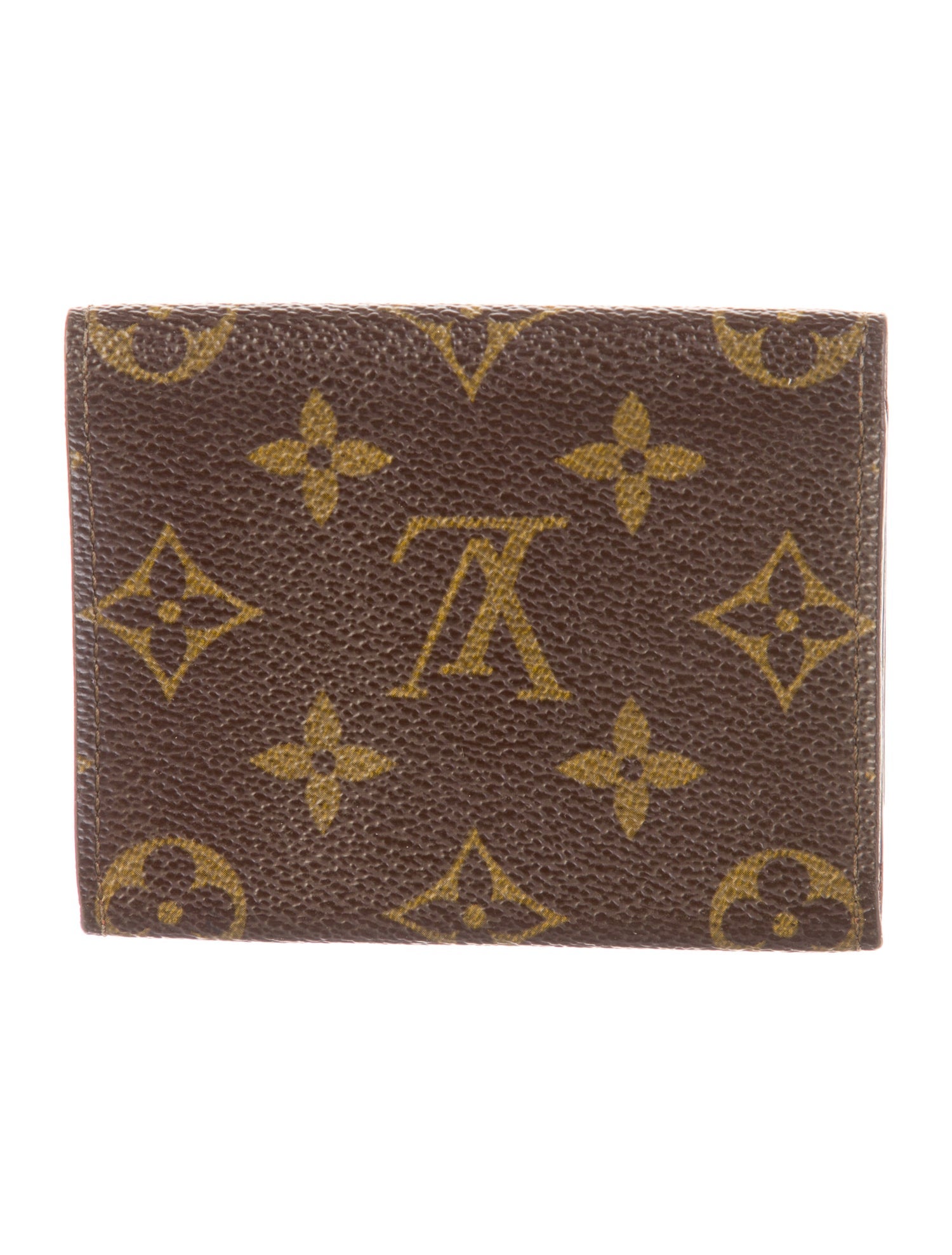 Louis Vuitton LV Monogram Coated Canvas Card Holder
