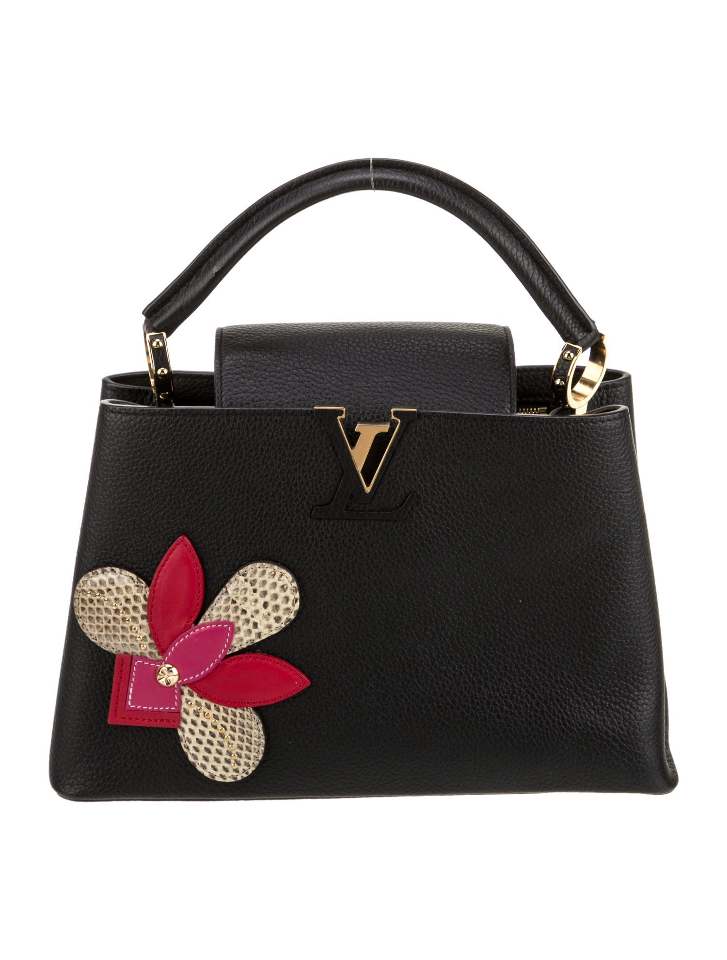 Louis Vuitton LV Monogram Iris Blossom Capucines MM