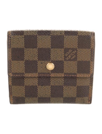 Louis Vuitton Damier Ebene Pattern Trifold Wallet