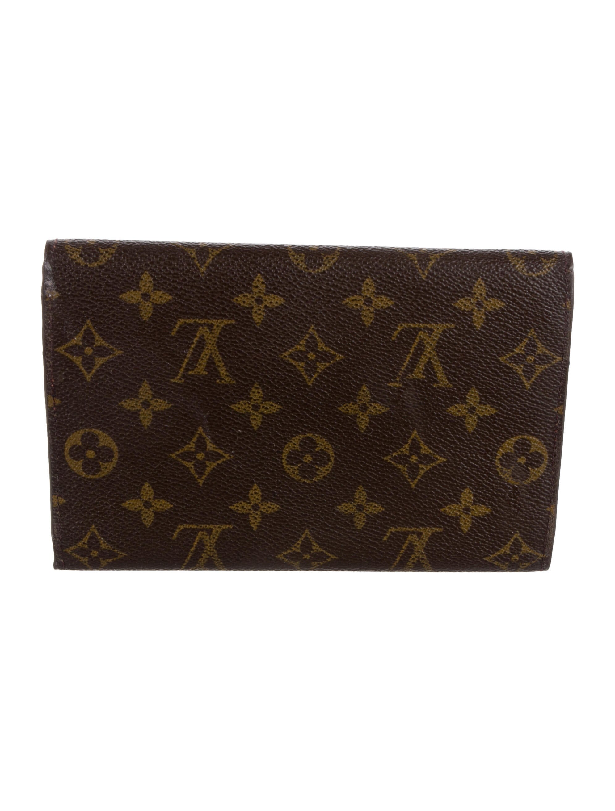 Louis Vuitton Monogram Pattern Coated Canvas Wallet