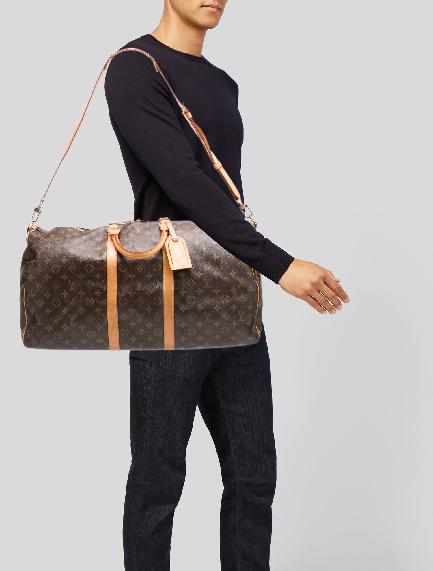 Louis Vuitton Monogram Keepall 55