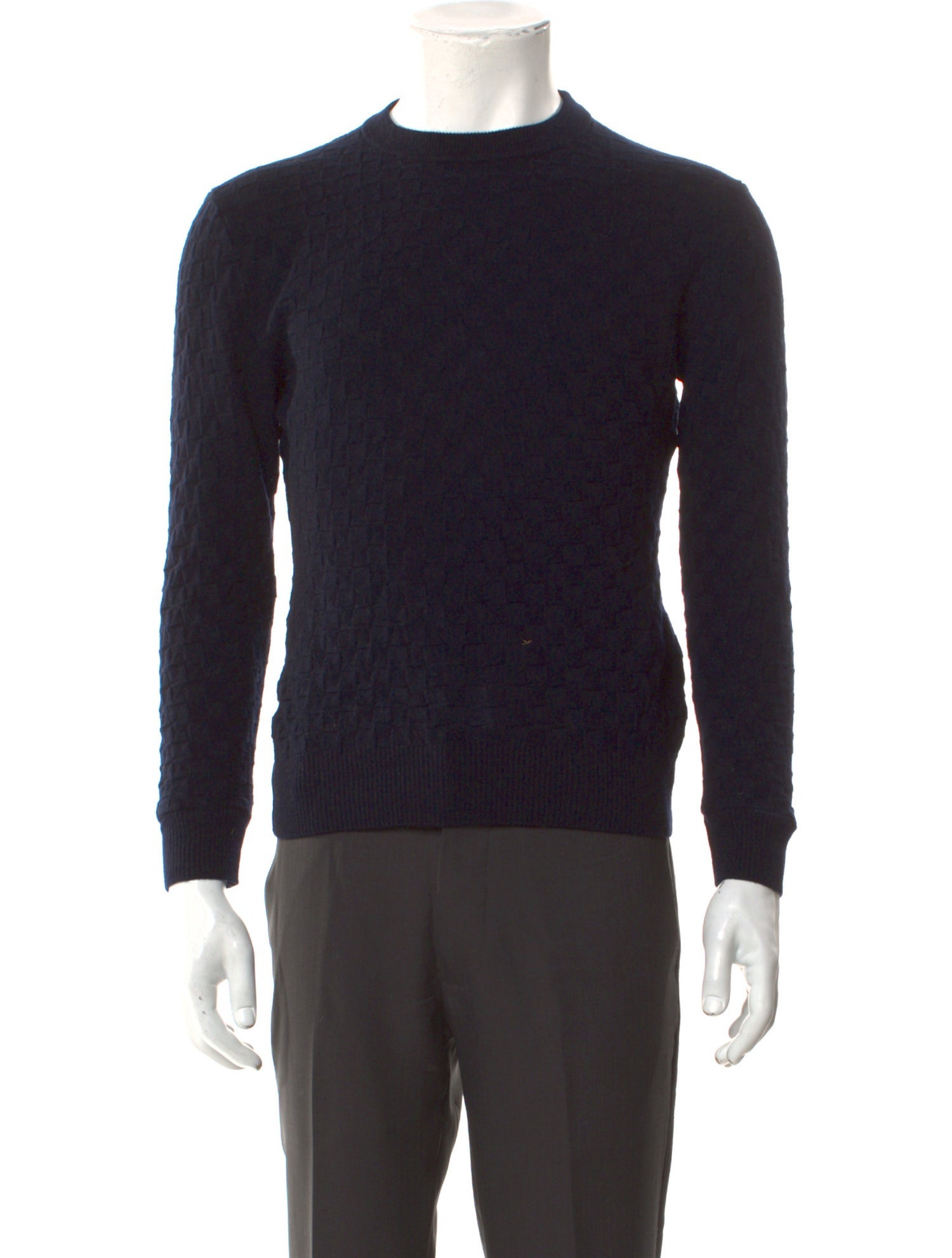 Louis Vuitton 2021 Damier Knit Pullover