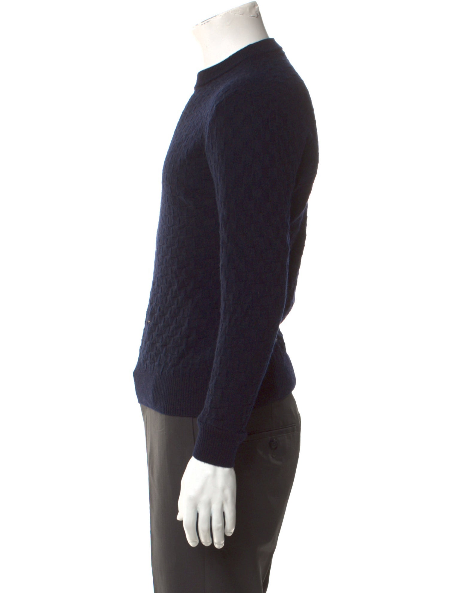 Louis Vuitton 2021 Damier Knit Pullover