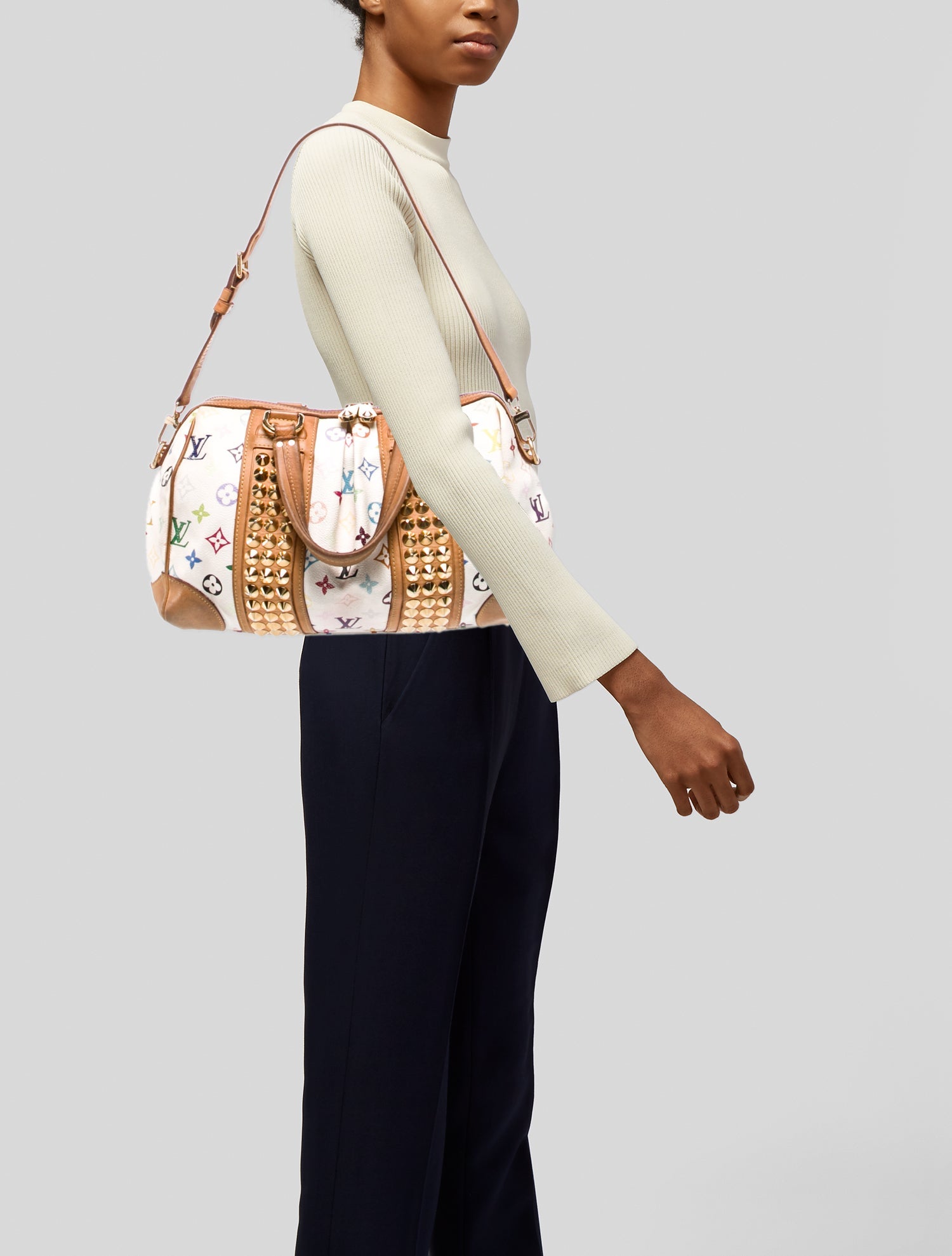 Louis Vuitton Multicolore Monogram Courtney GM