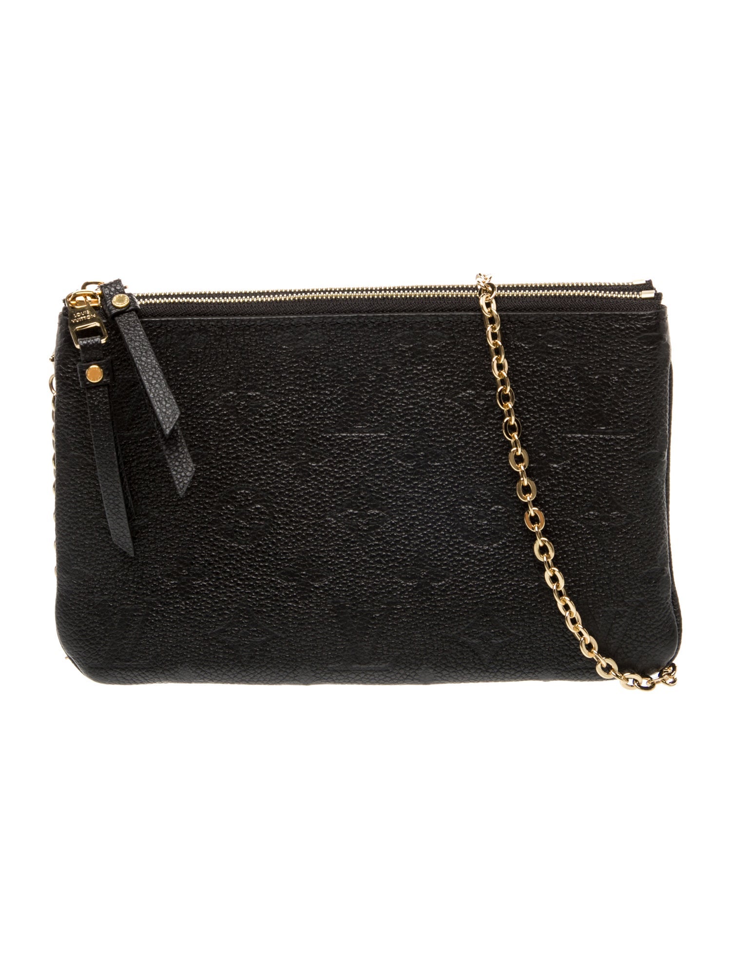 Louis Vuitton LV Monogram Double Zip Pochette