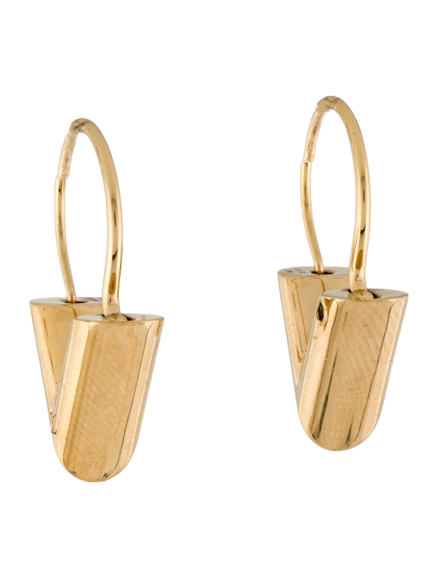 Louis Vuitton Essential V Hoop Earrings