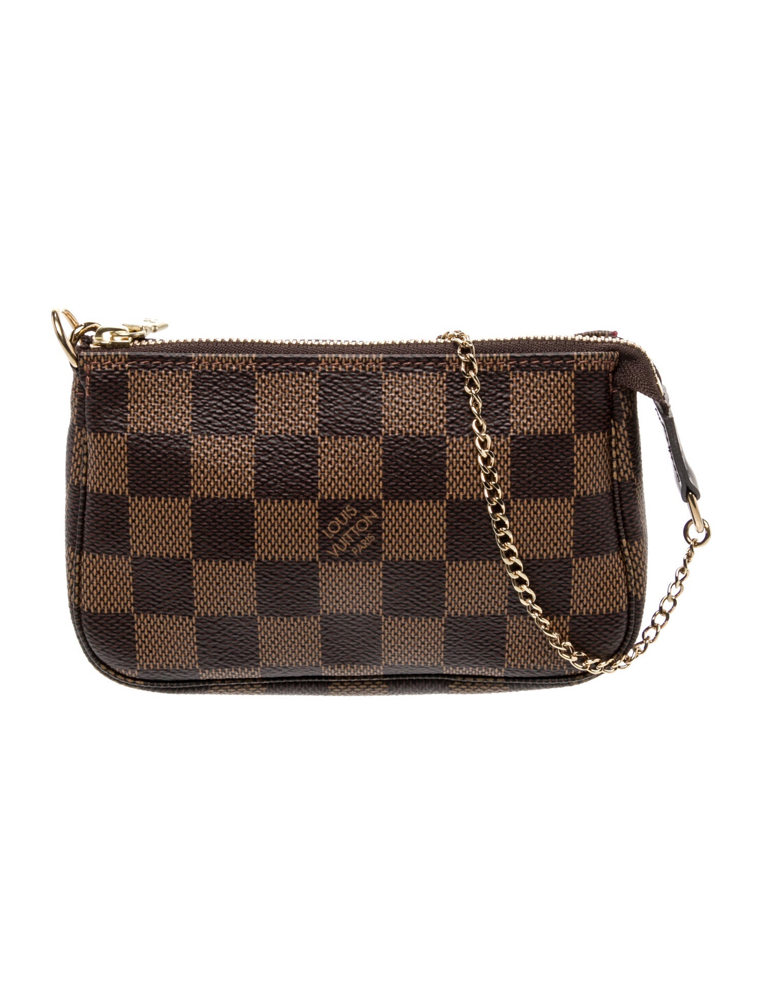 Louis Vuitton Damier Ebene Pochette Accessoires Mini w/ Tags