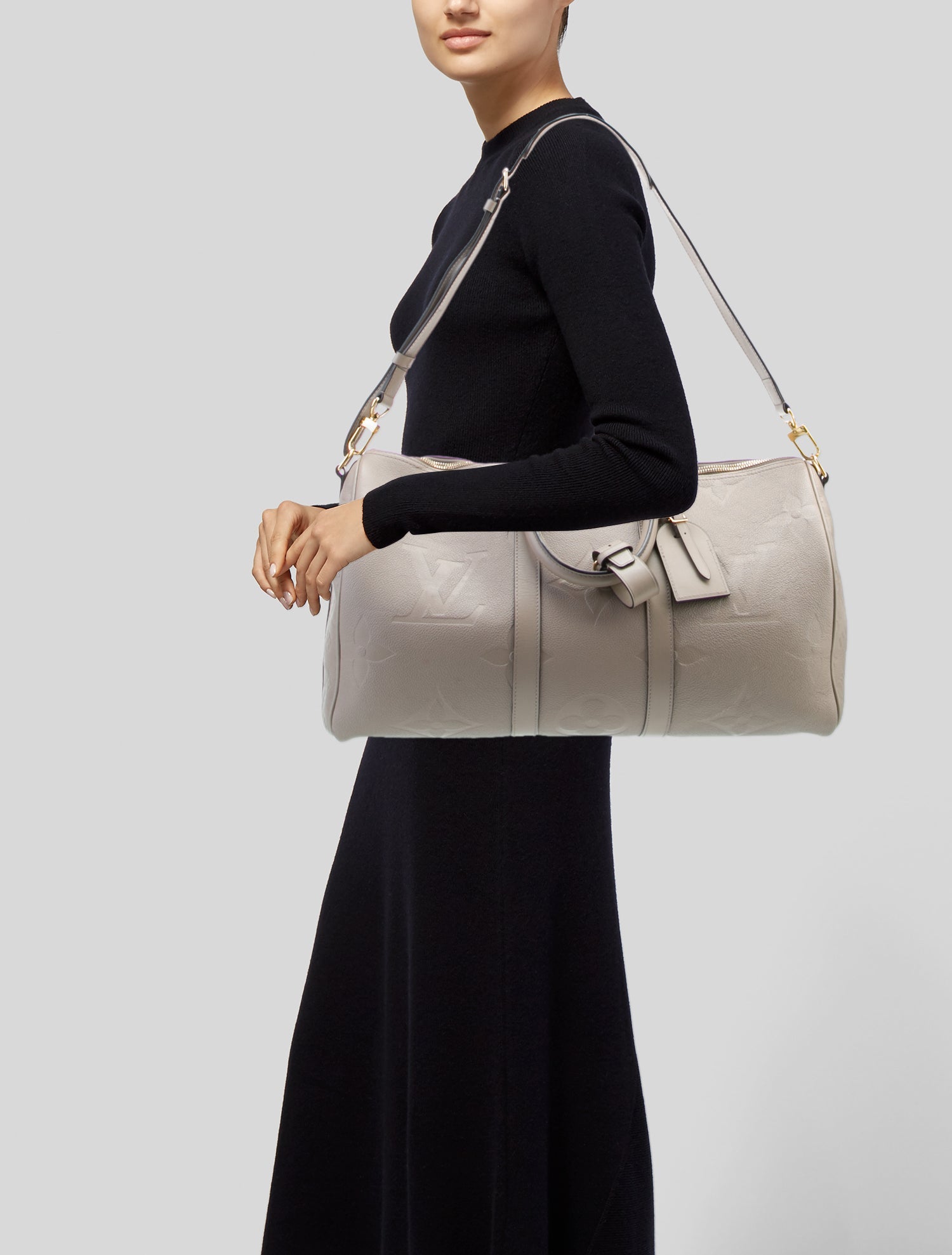 Louis Vuitton Monogram Giant Keepall Bandouliere 45