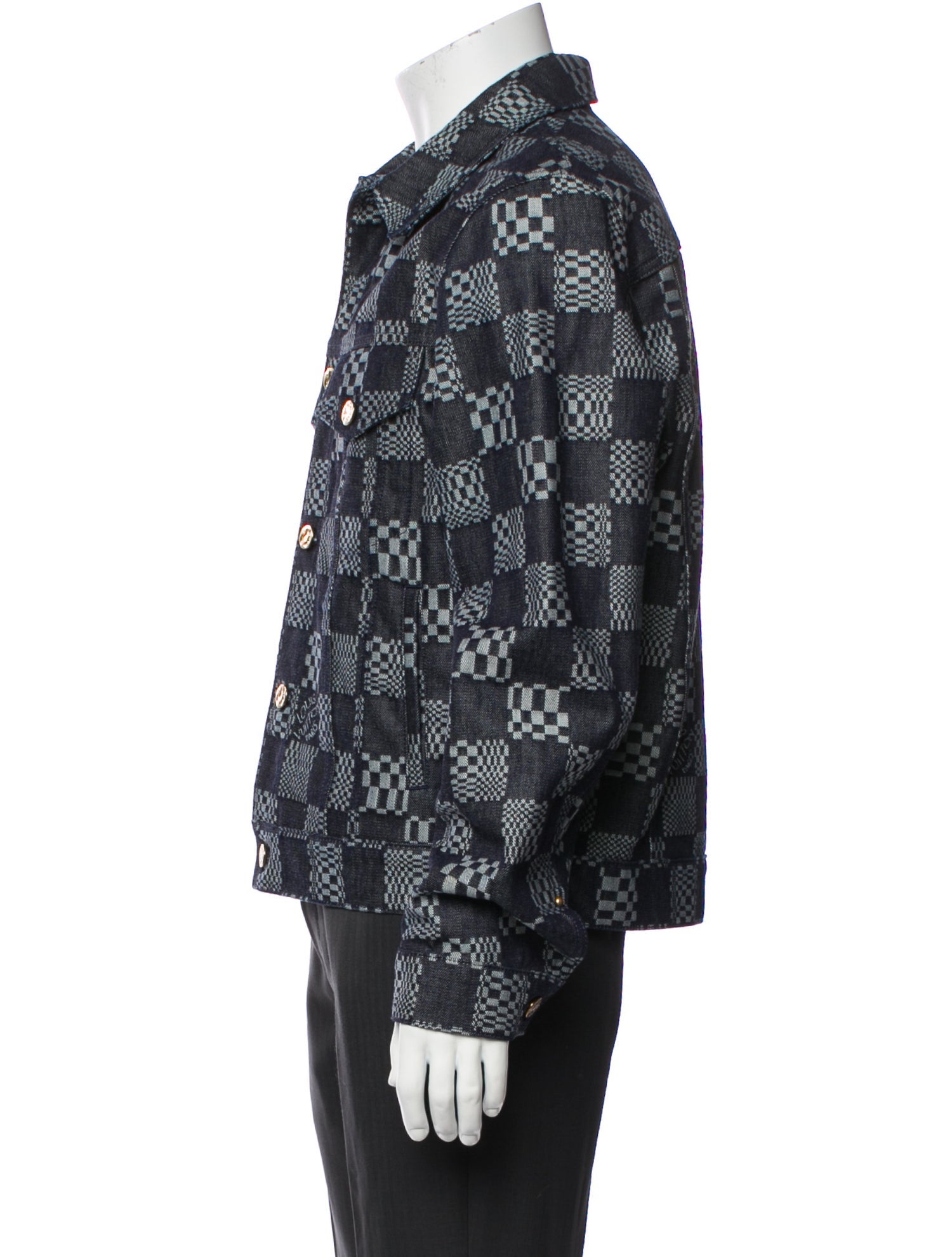 Louis Vuitton 2021 Damier Trucker Jacket