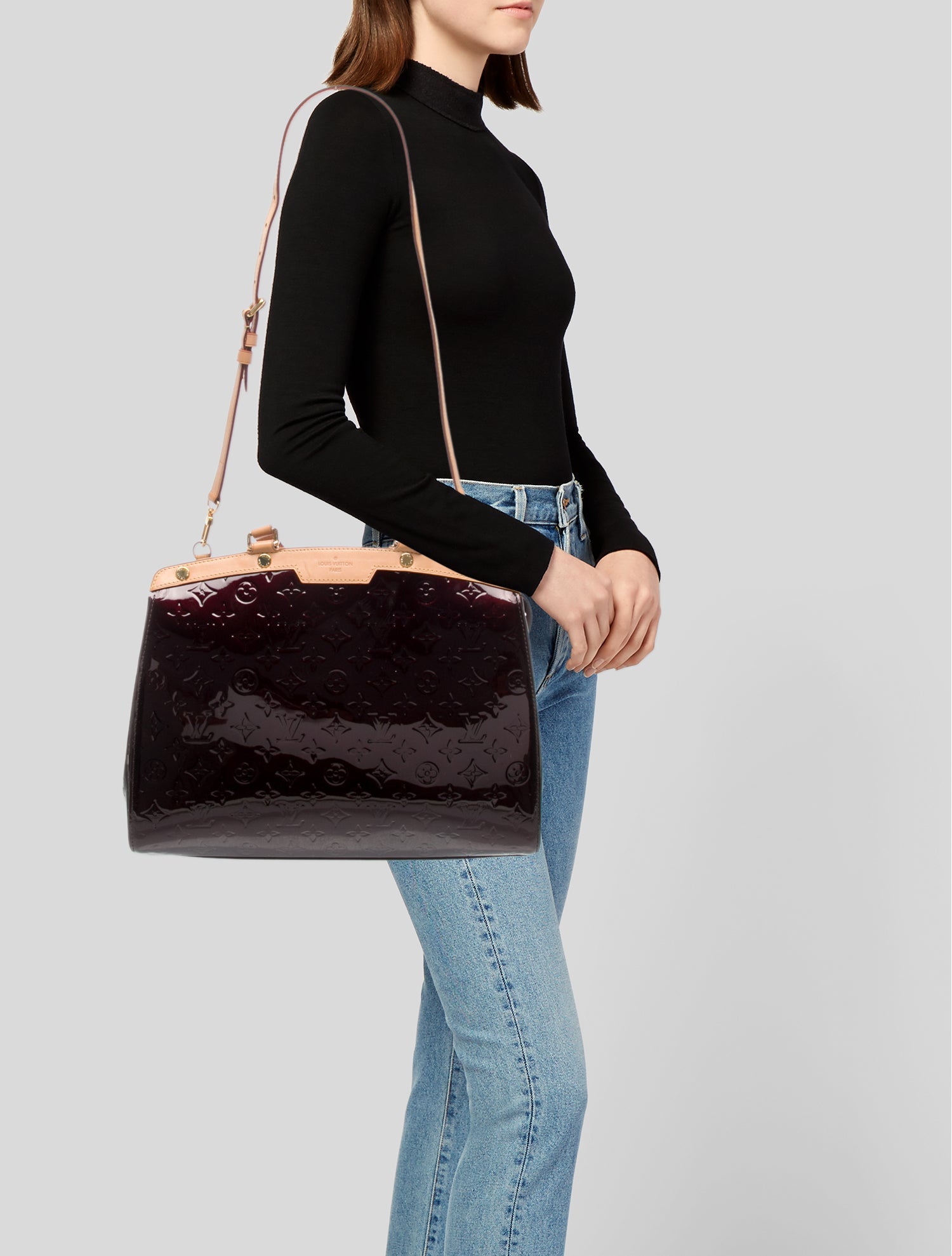 Louis Vuitton Monogram Vernis Brea MM