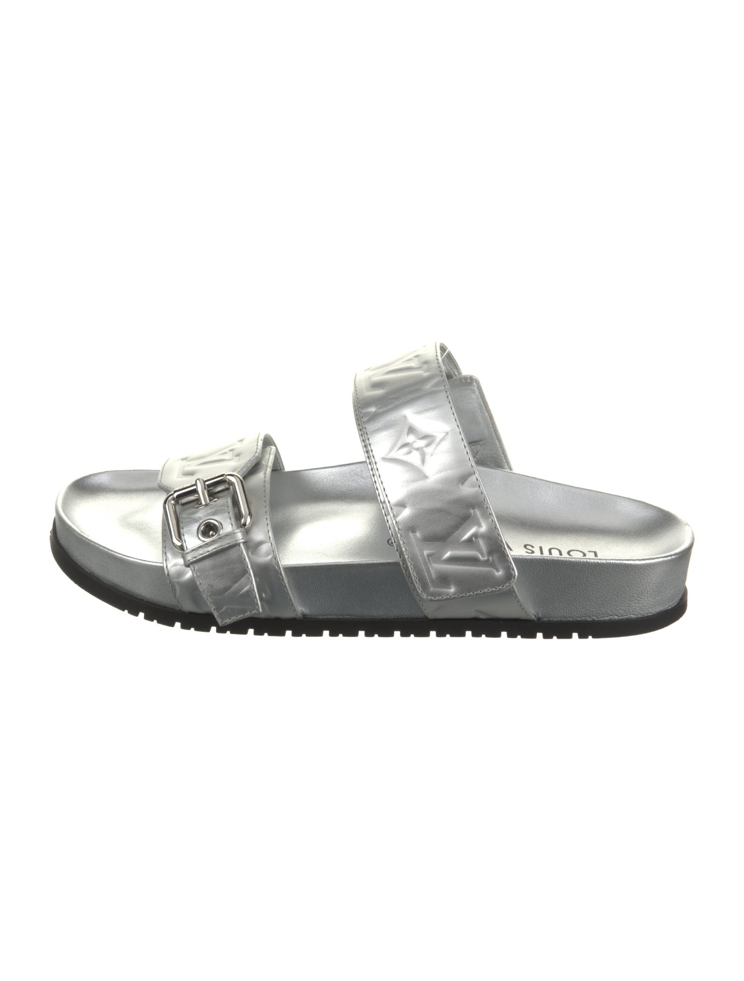Louis Vuitton Leather Slides