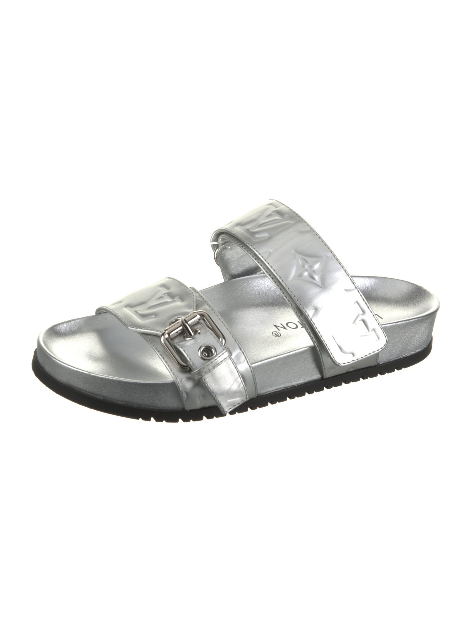 Louis Vuitton Leather Slides