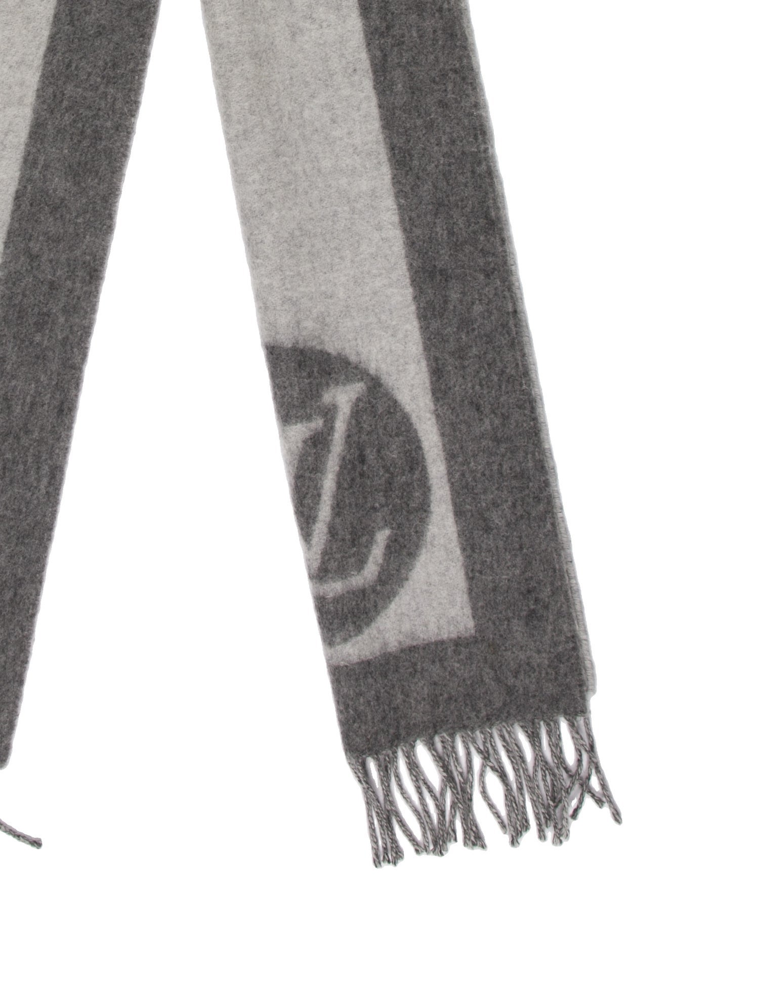 Louis Vuitton Wool LV Monogram Scarf