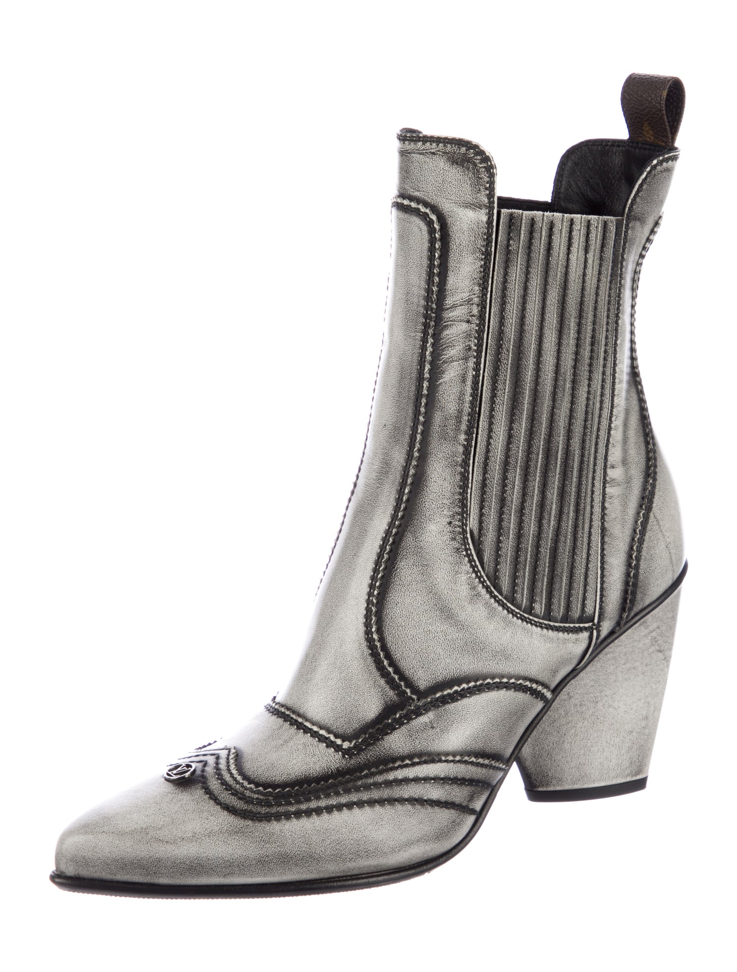 Louis Vuitton 2024 Leather Chelsea Boots