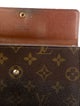 Louis Vuitton LV Monogram Coated Canvas Sarah Wallet
