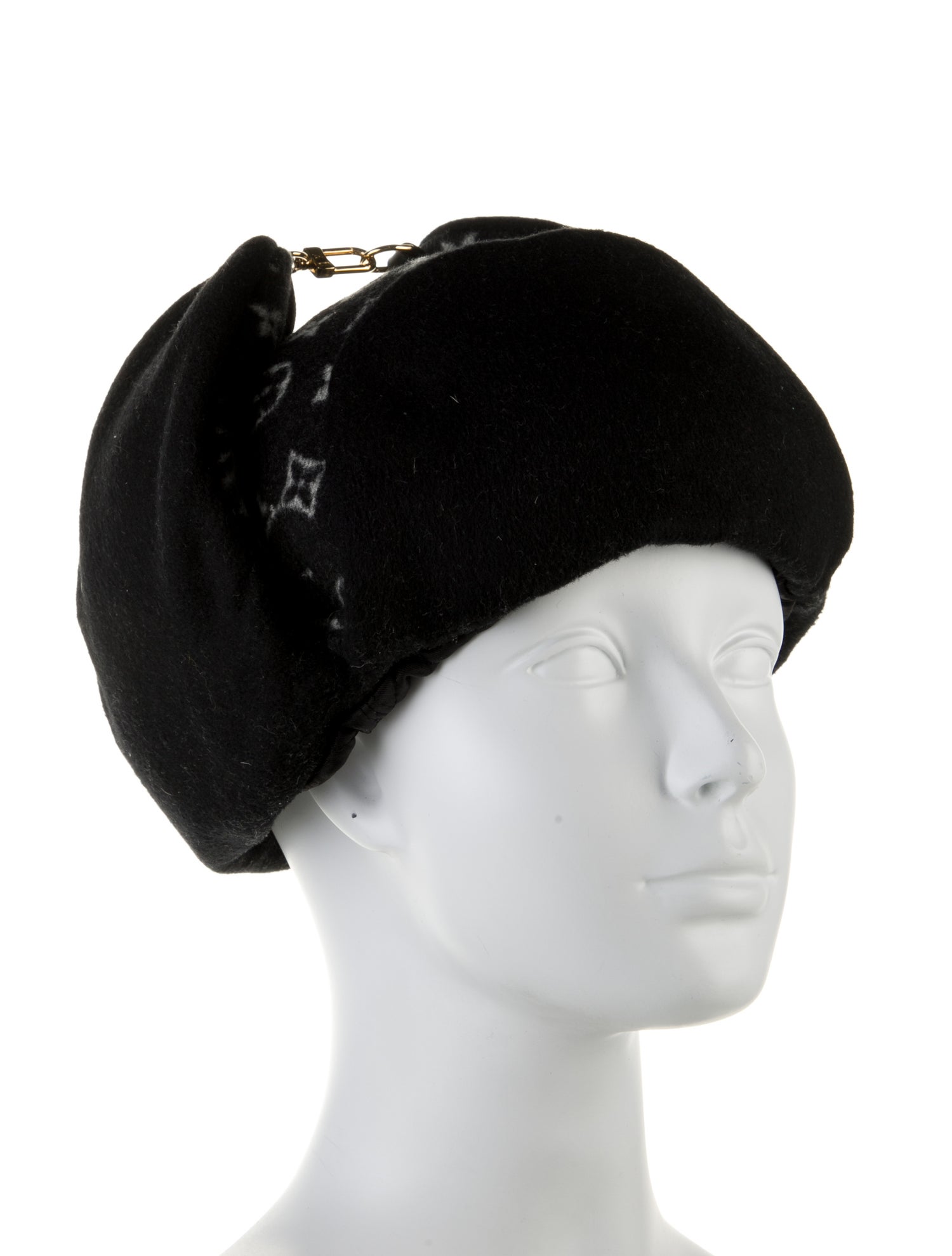 Louis Vuitton Louis Vuitton Monogram Wool Chapka