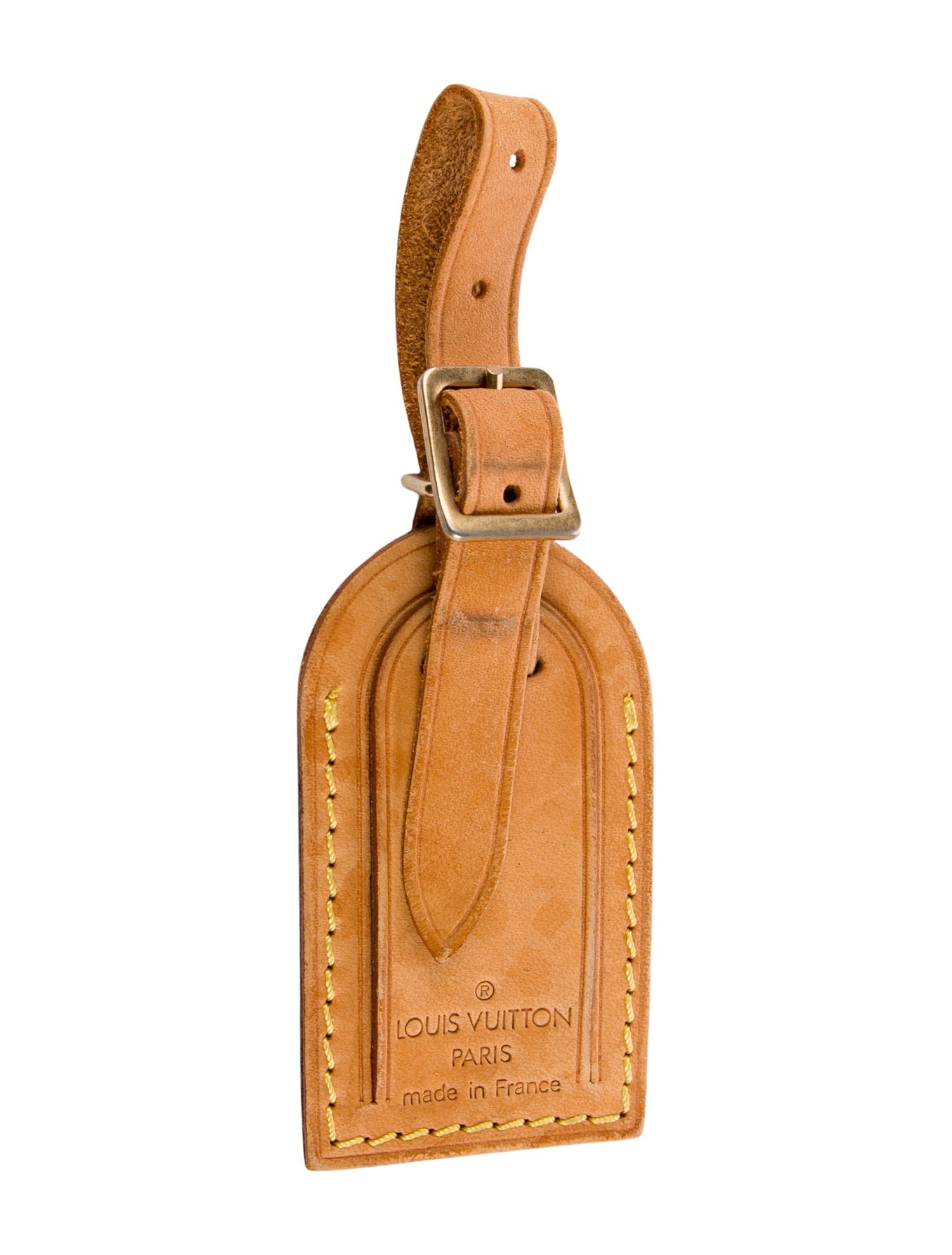 Louis Vuitton Vachetta Luggage Tag