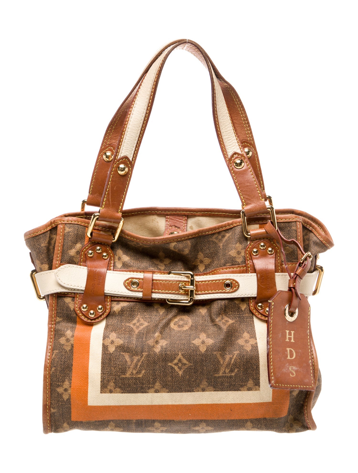 Louis Vuitton LV Monogram Tisse Rayures PM