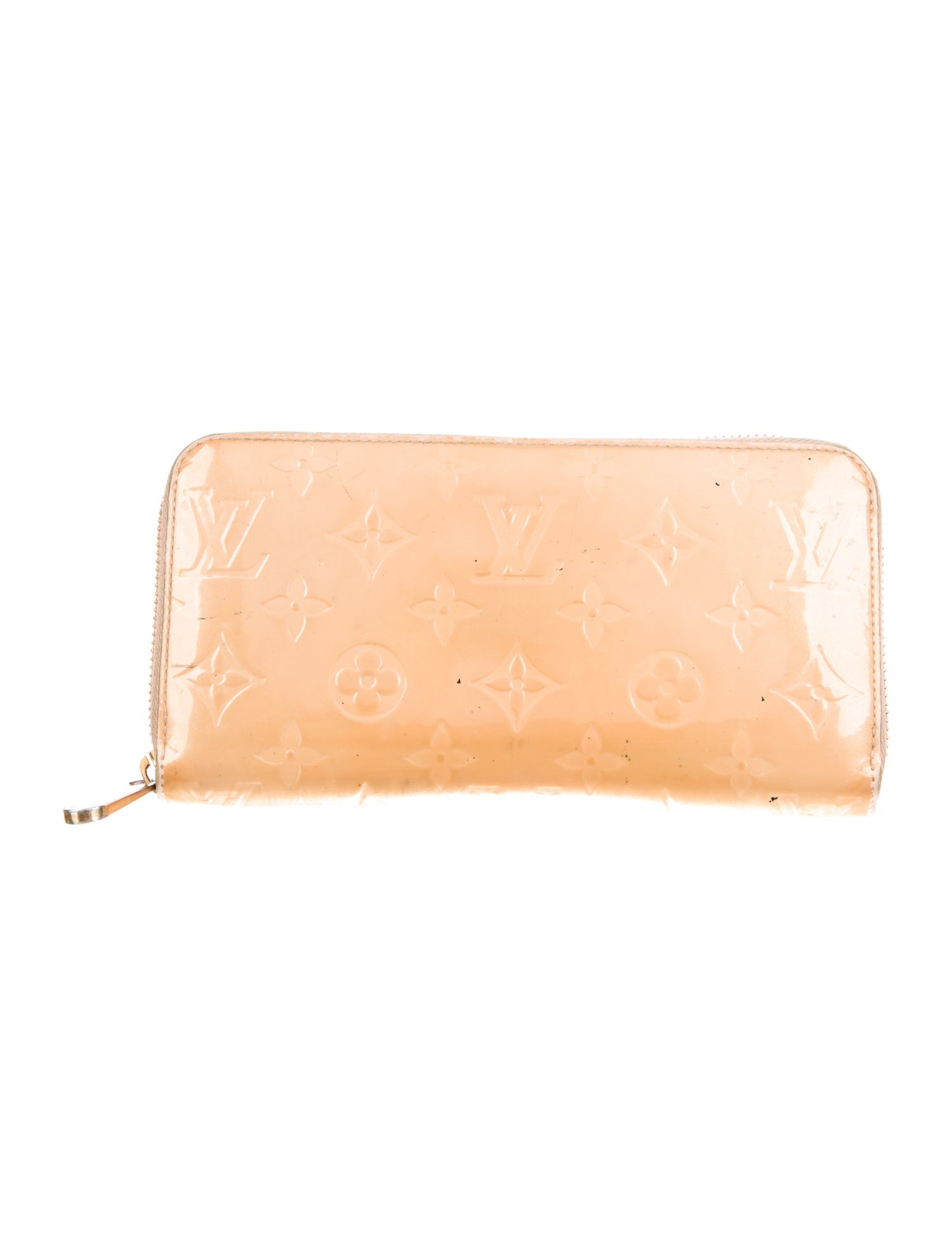 Louis Vuitton Monogram Vernis Vernis Patent Leather Zippy Wallet