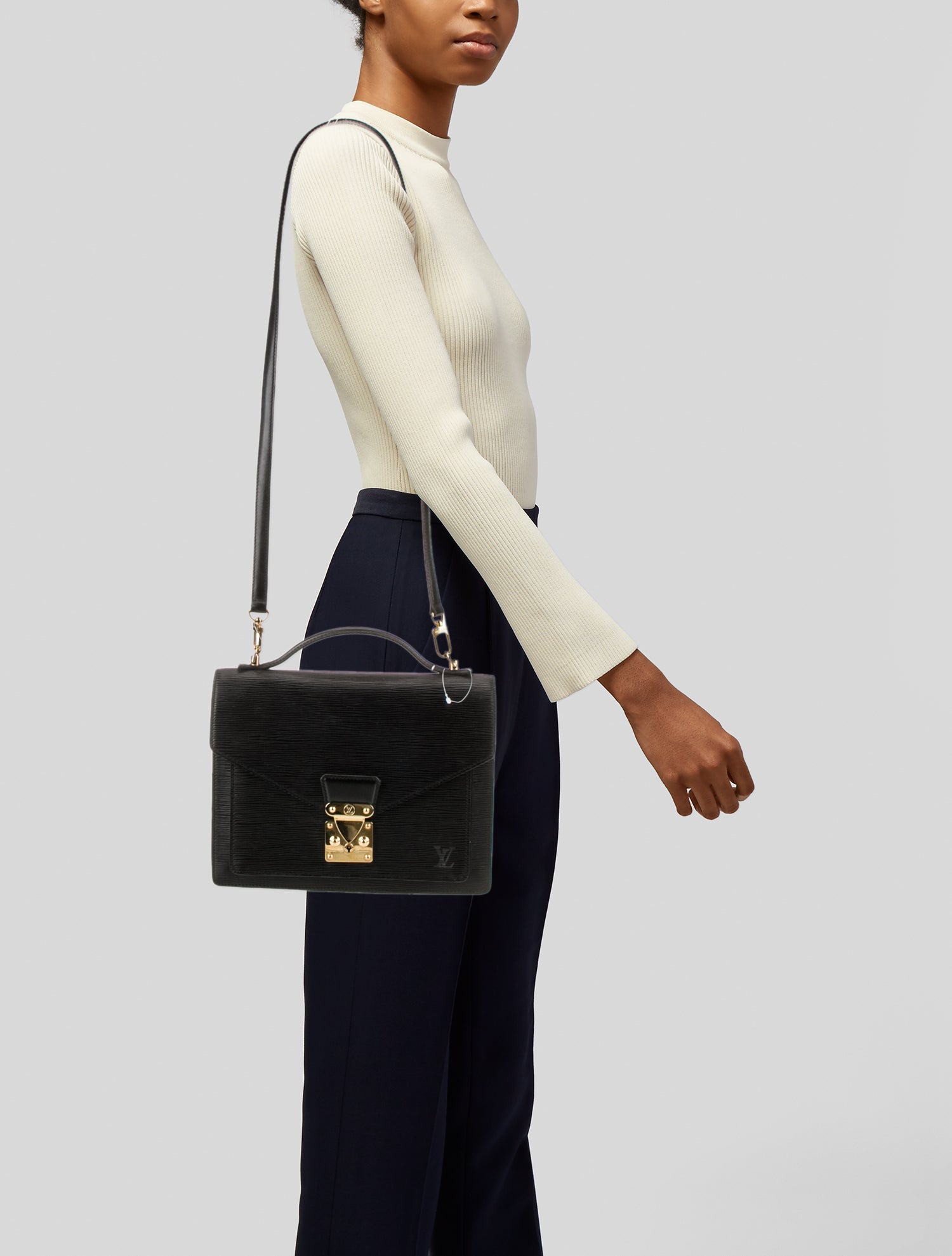 Louis Vuitton Epi Leather Top Handle Bag