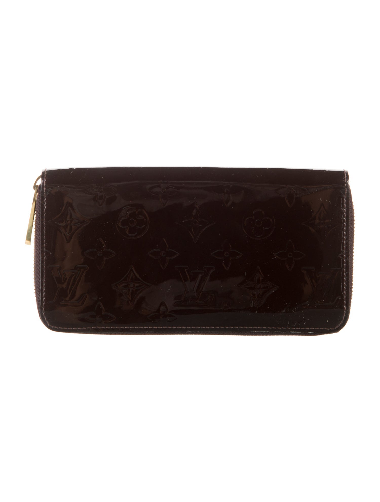 Louis Vuitton Vernis Patent Leather Zippy Wallet