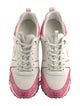 Louis Vuitton Monogram Pattern Mesh Sneakers