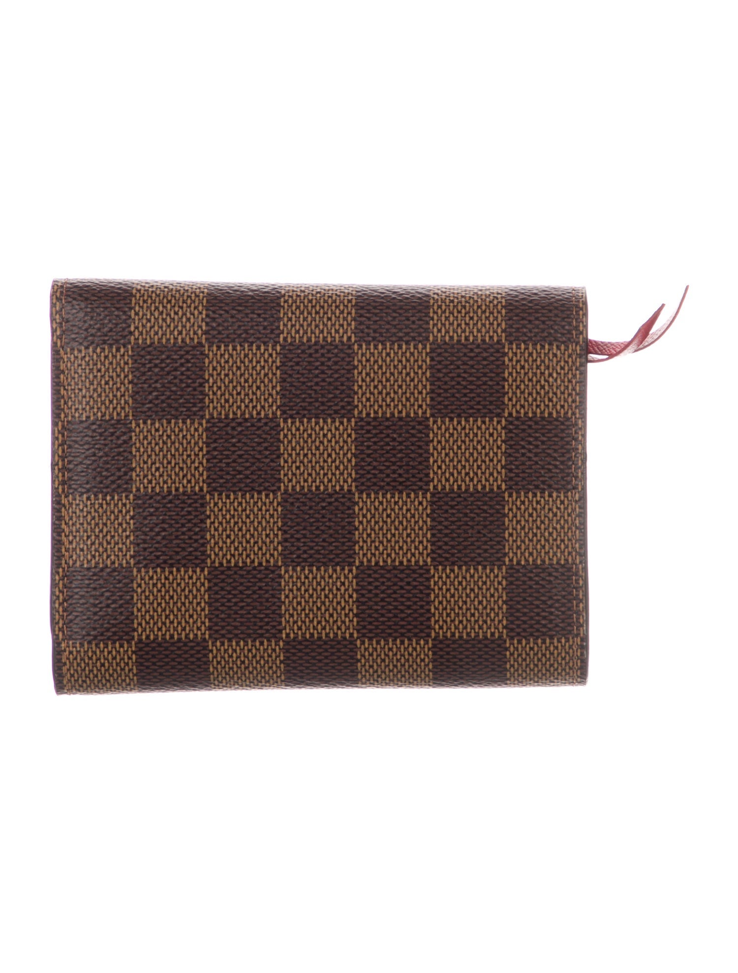 Louis Vuitton 2019 Damier Ebene Pattern Victorine Wallet