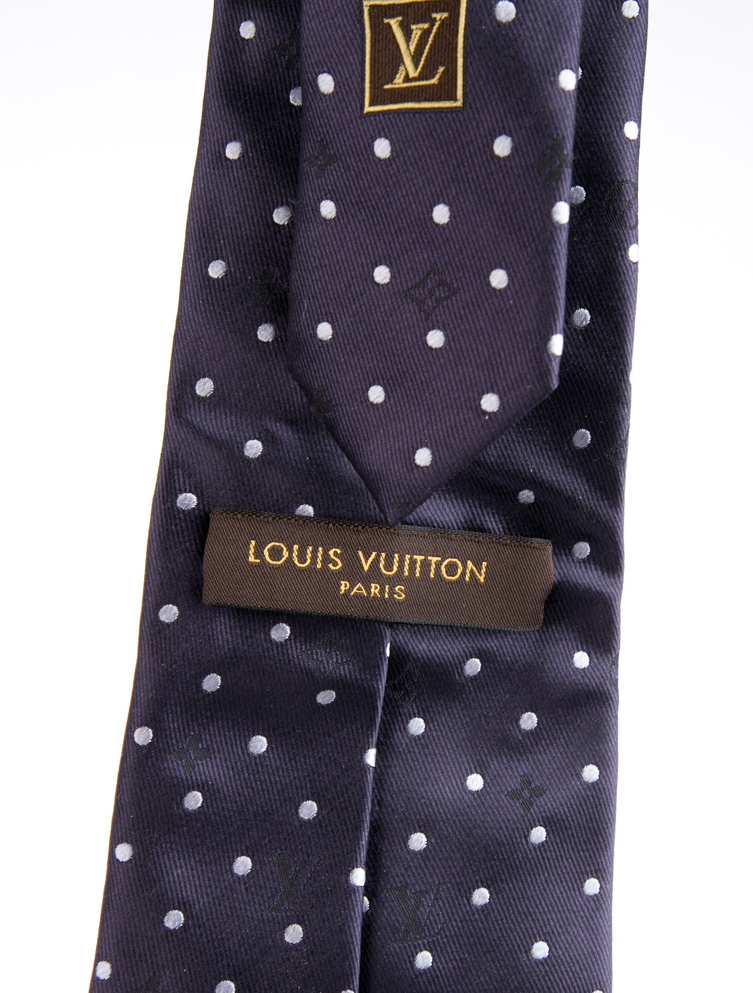 Louis Vuitton Silk Patterned Tie