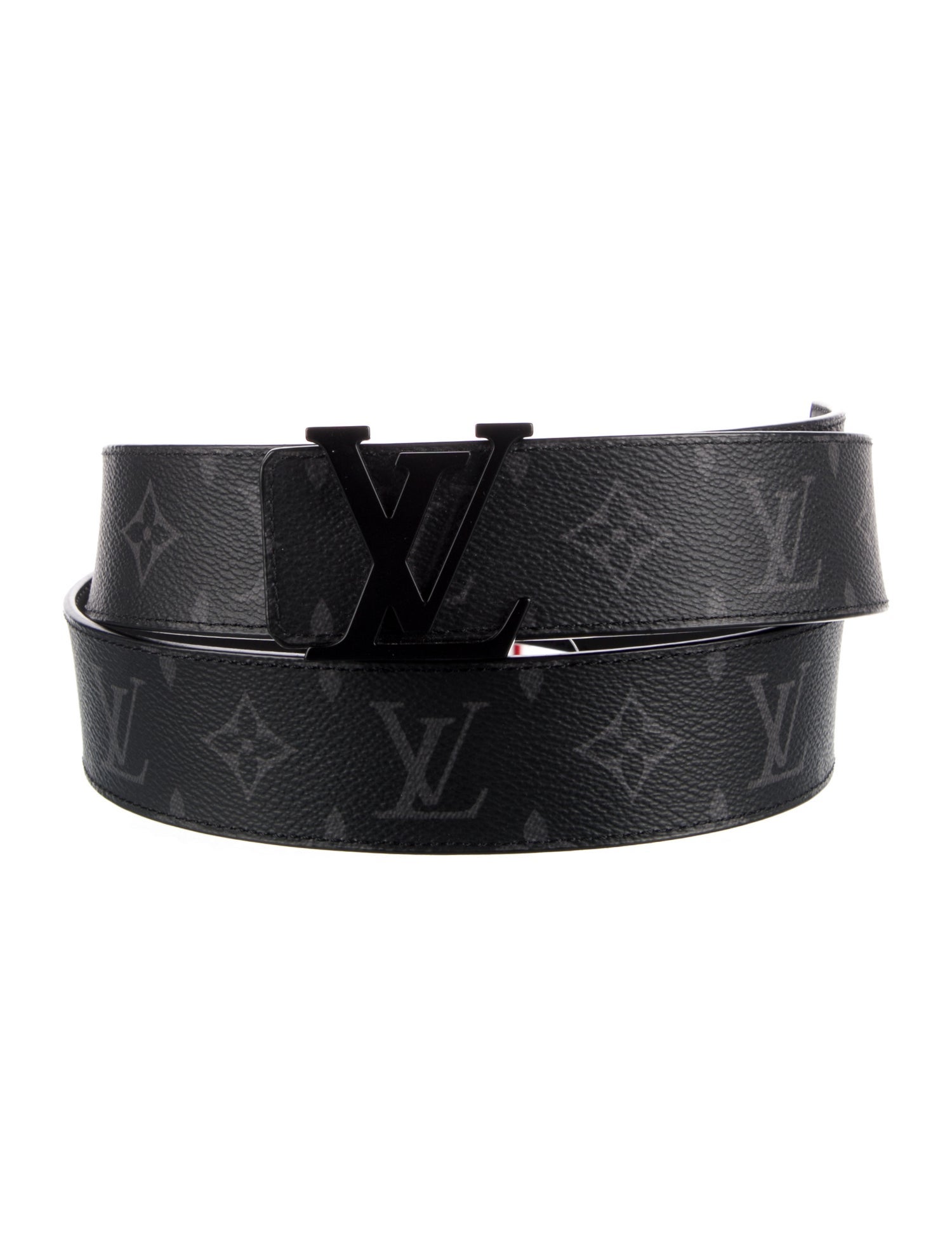 Louis Vuitton Monogram Eclipse Coated Canvas Waist Belt